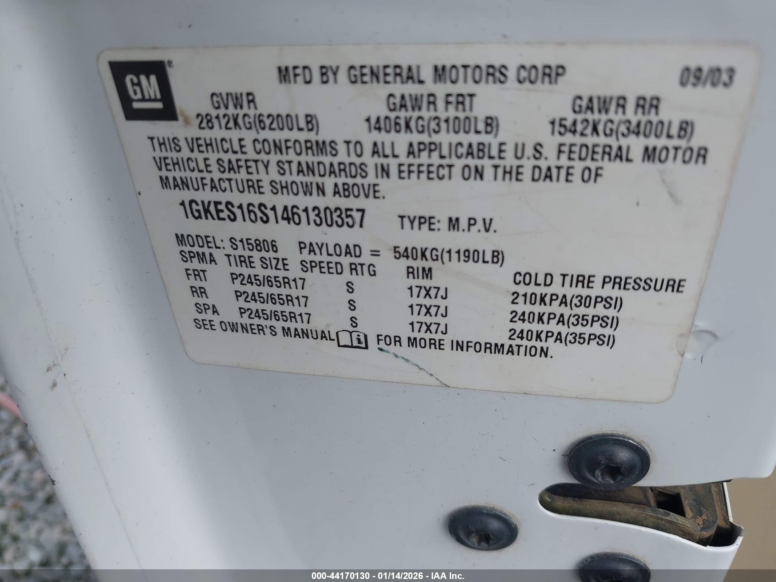 GMC ENVOY image 9