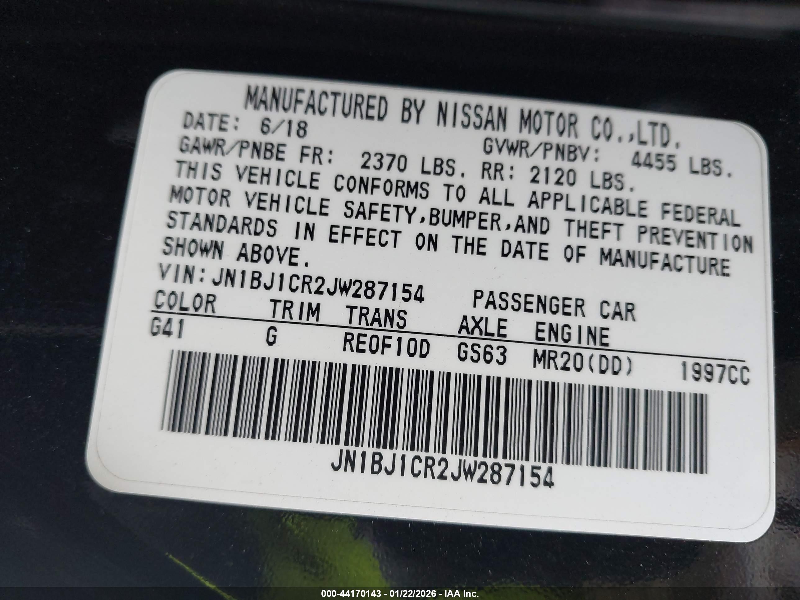 NISSAN ROGUE image 9