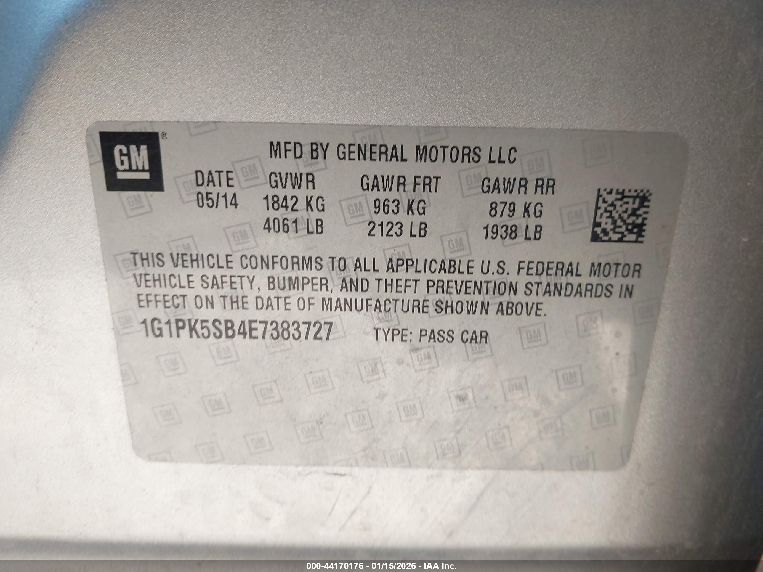 CHEVROLET CRUZE image 9