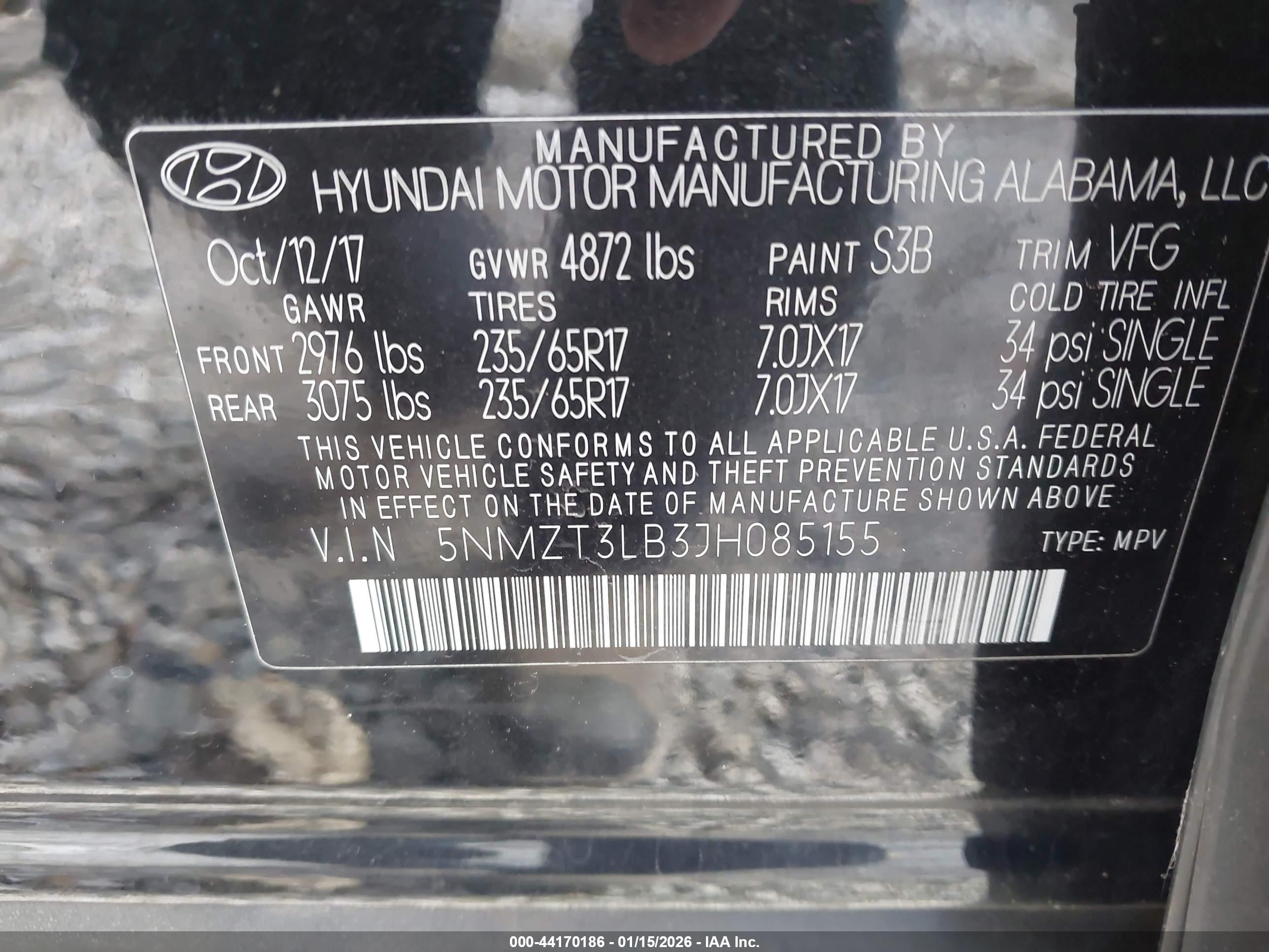 HYUNDAI SANTA image 9