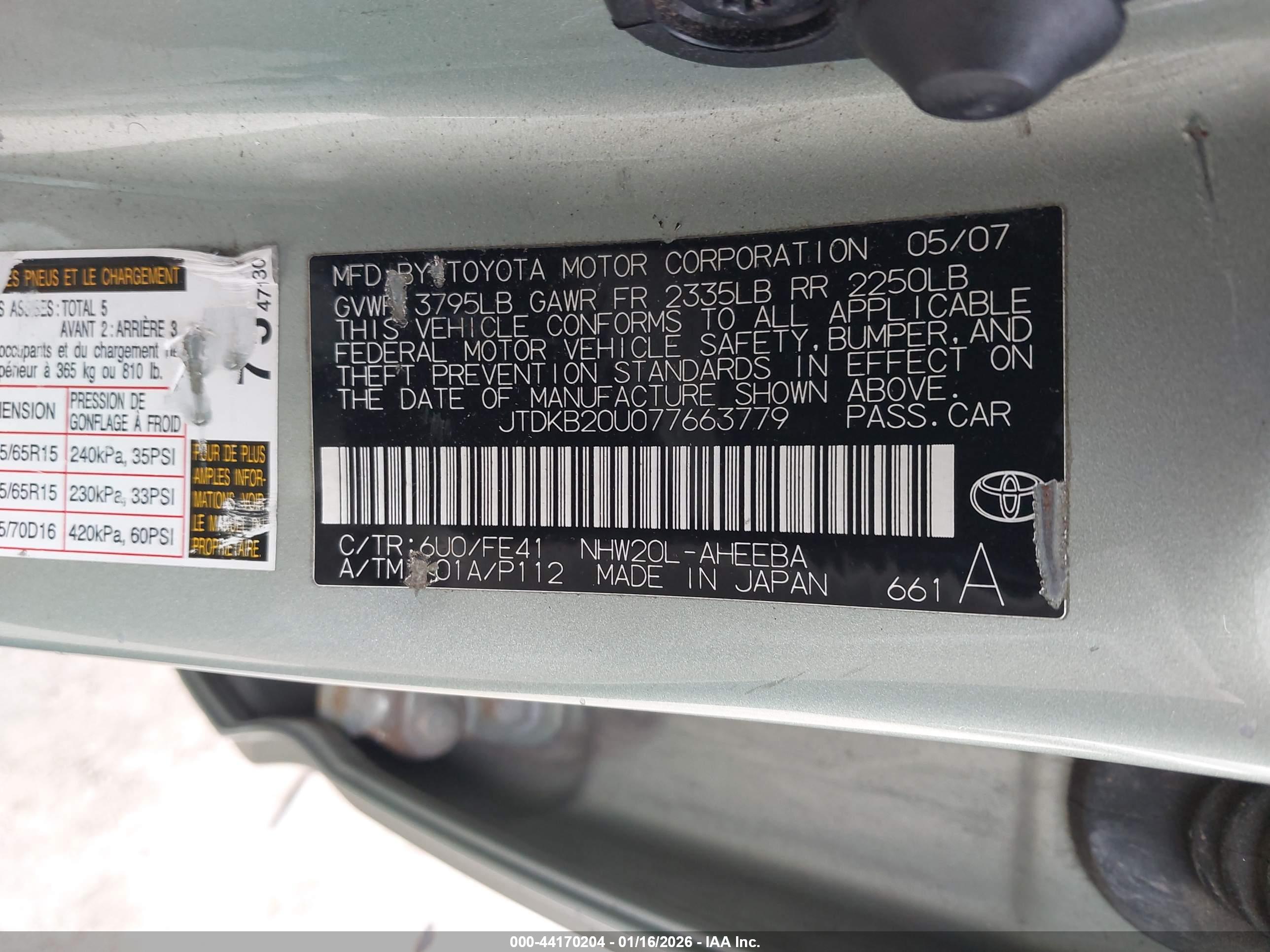 TOYOTA PRIUS image 9