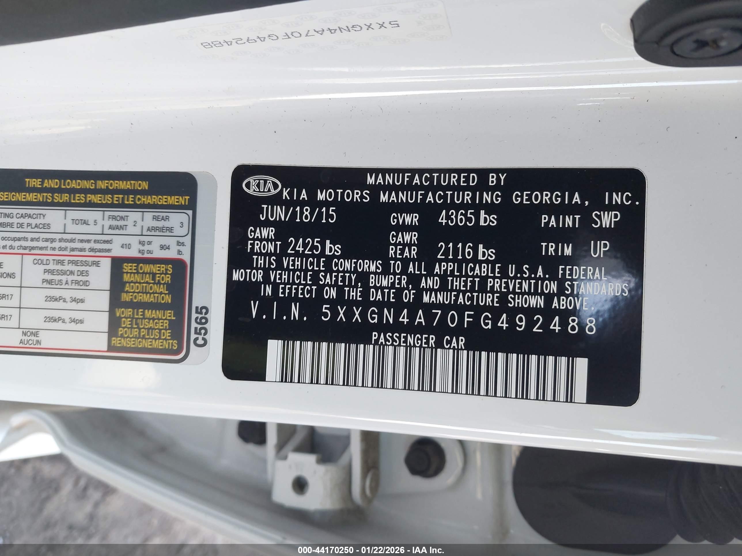 KIA OPTIMA image 9