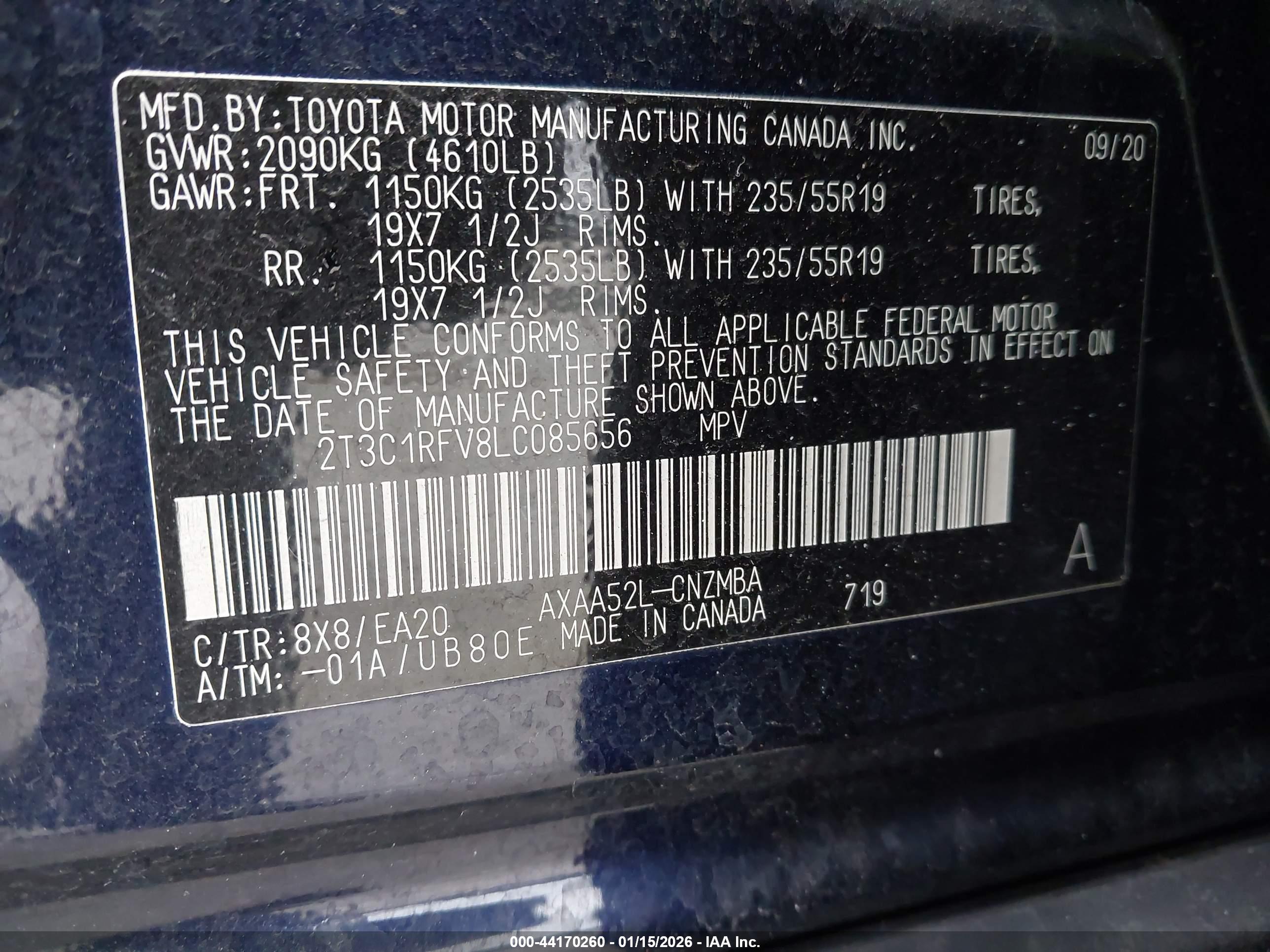 TOYOTA RAV4 image 9