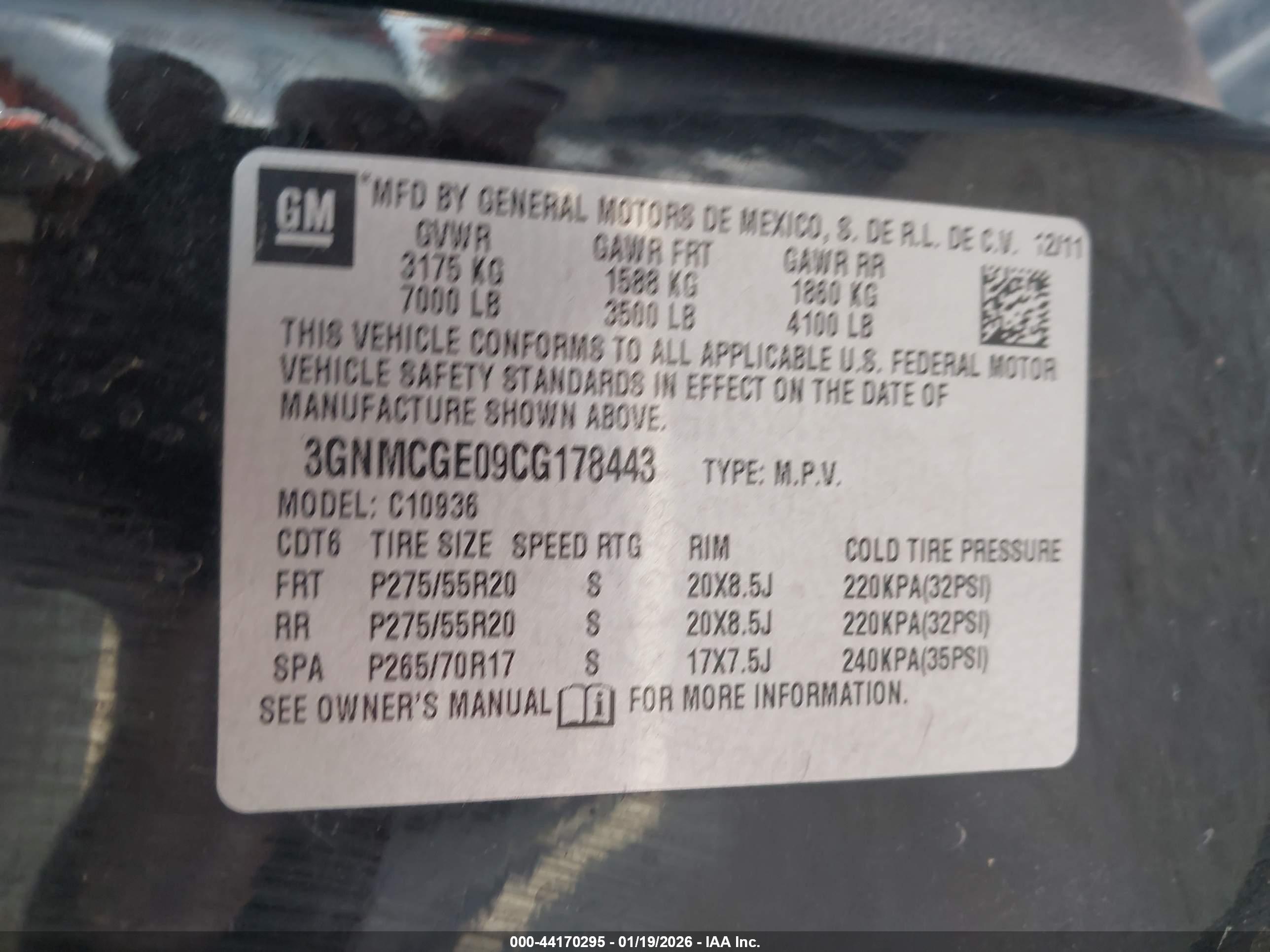 CHEVROLET AVALANCHE image 9