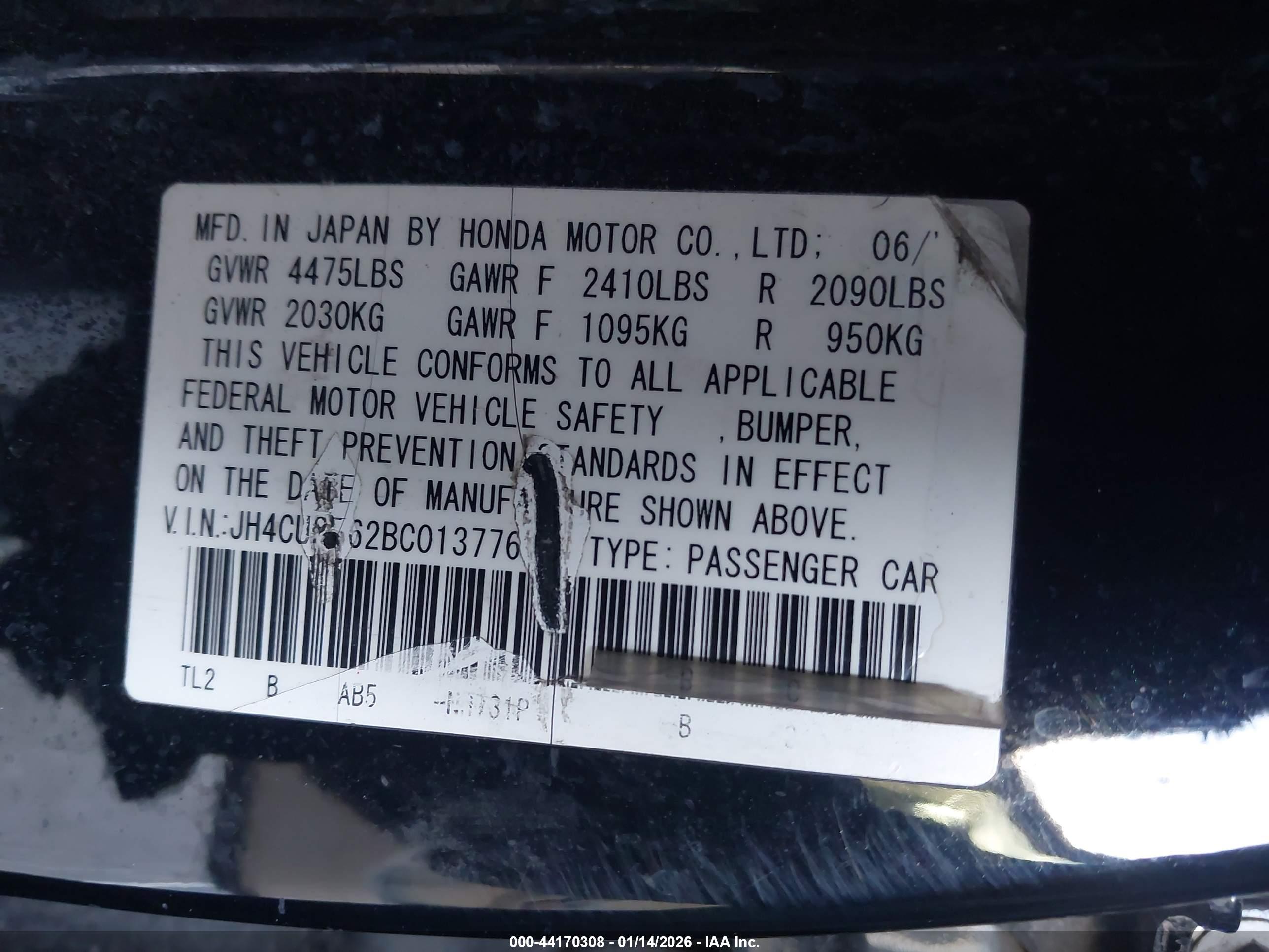 ACURA TSX image 9