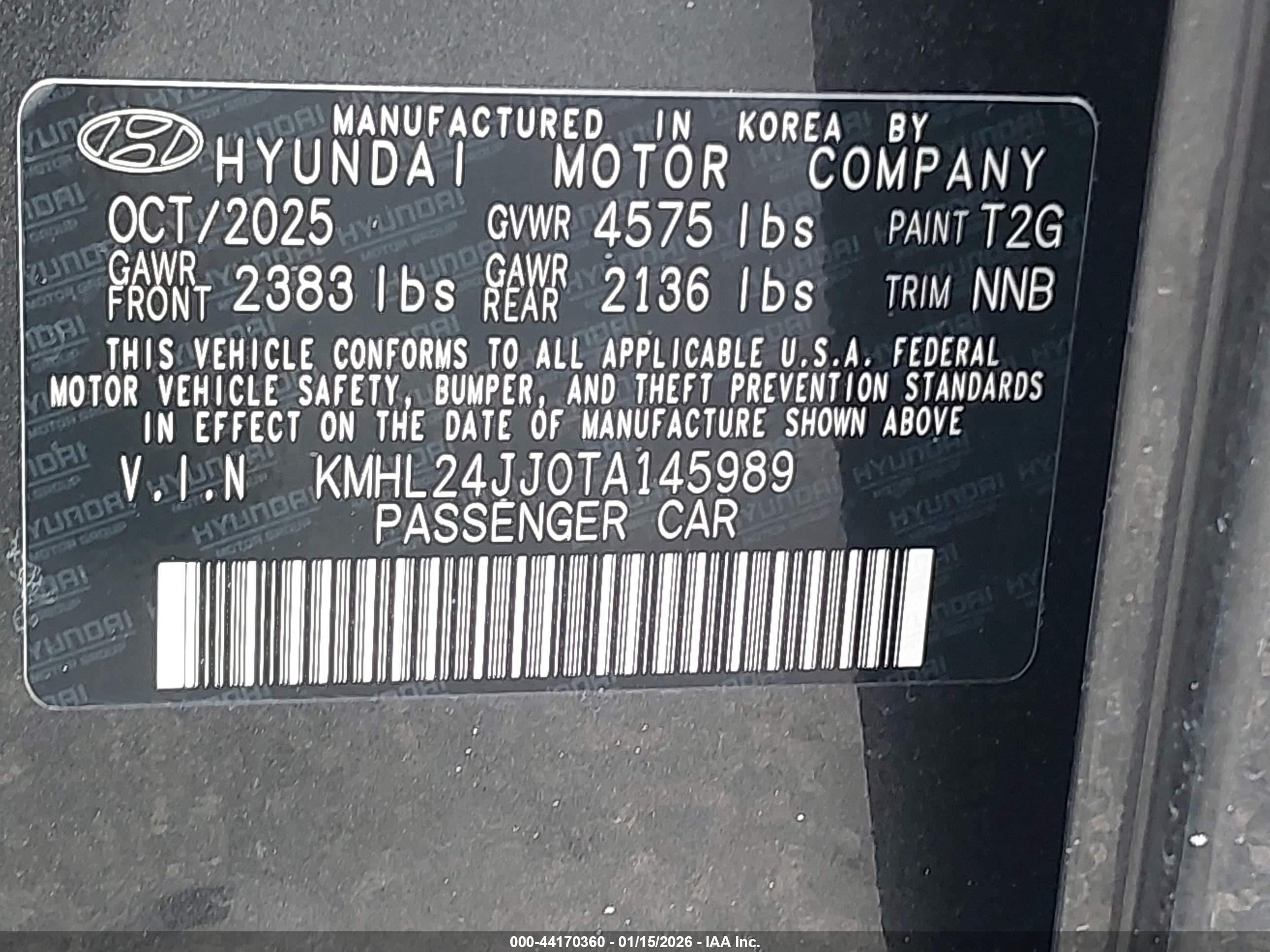 HYUNDAI SONATA image 9