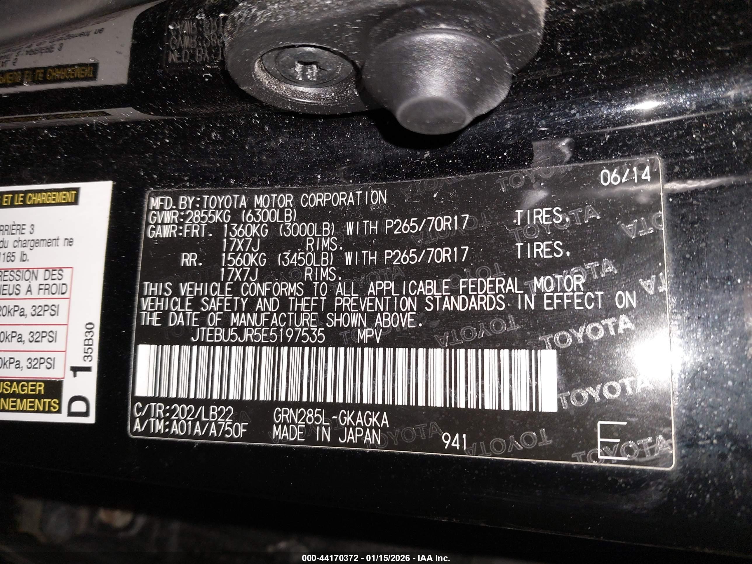 TOYOTA 4RUNNER image 9
