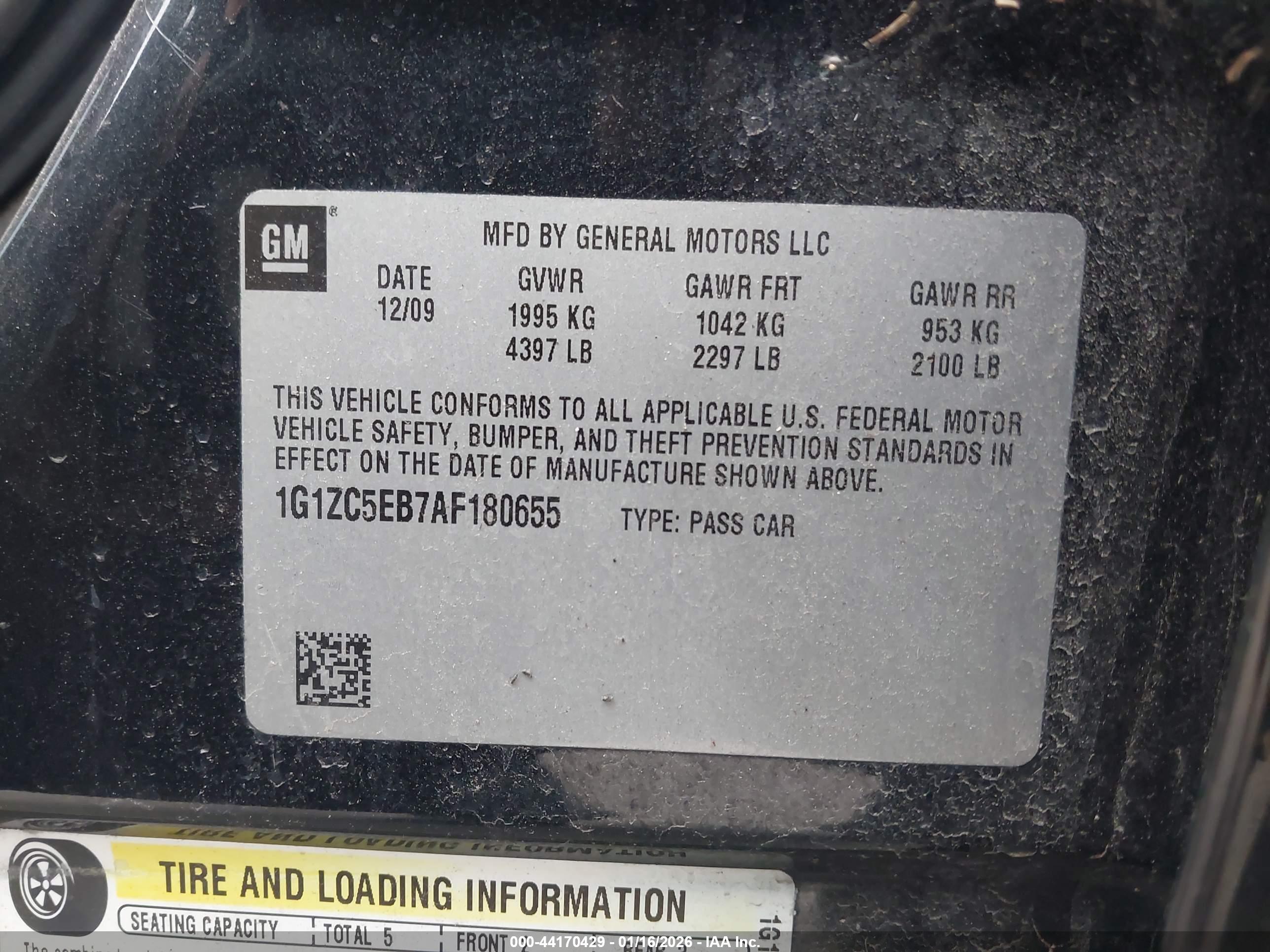 CHEVROLET MALIBU image 9