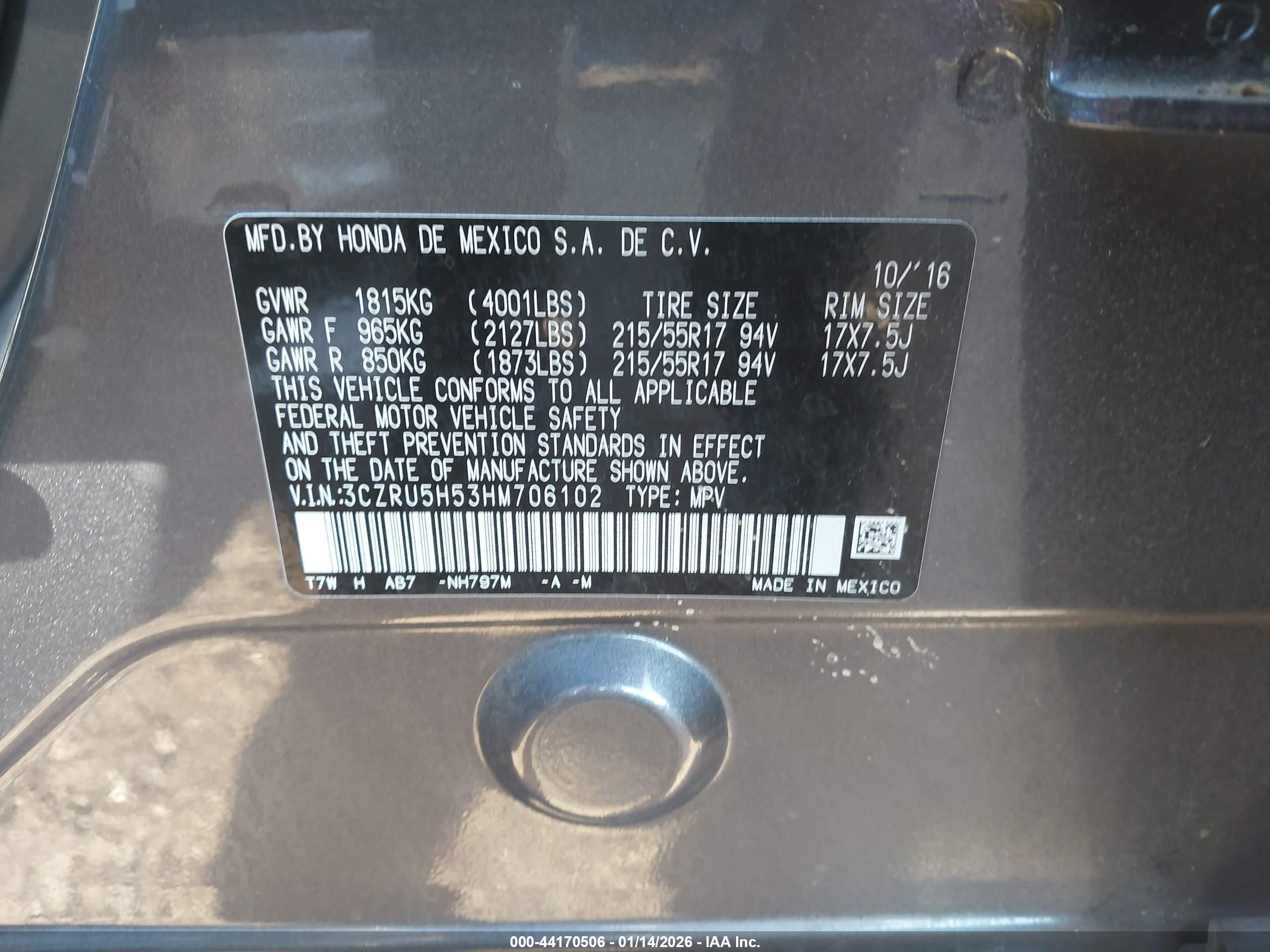 HONDA HR-V image 9
