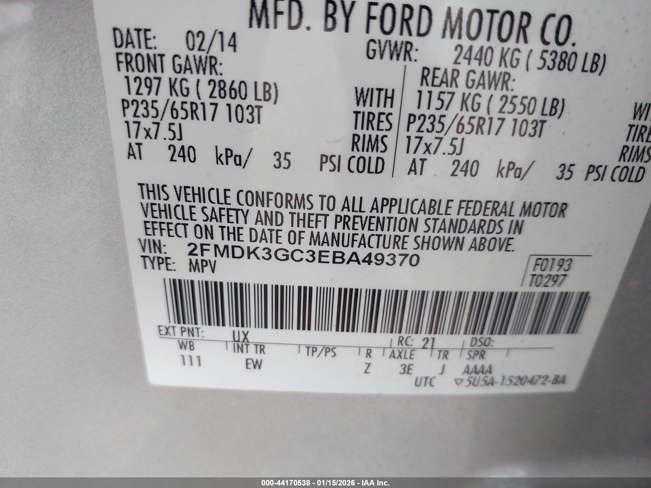 FORD EDGE image 9