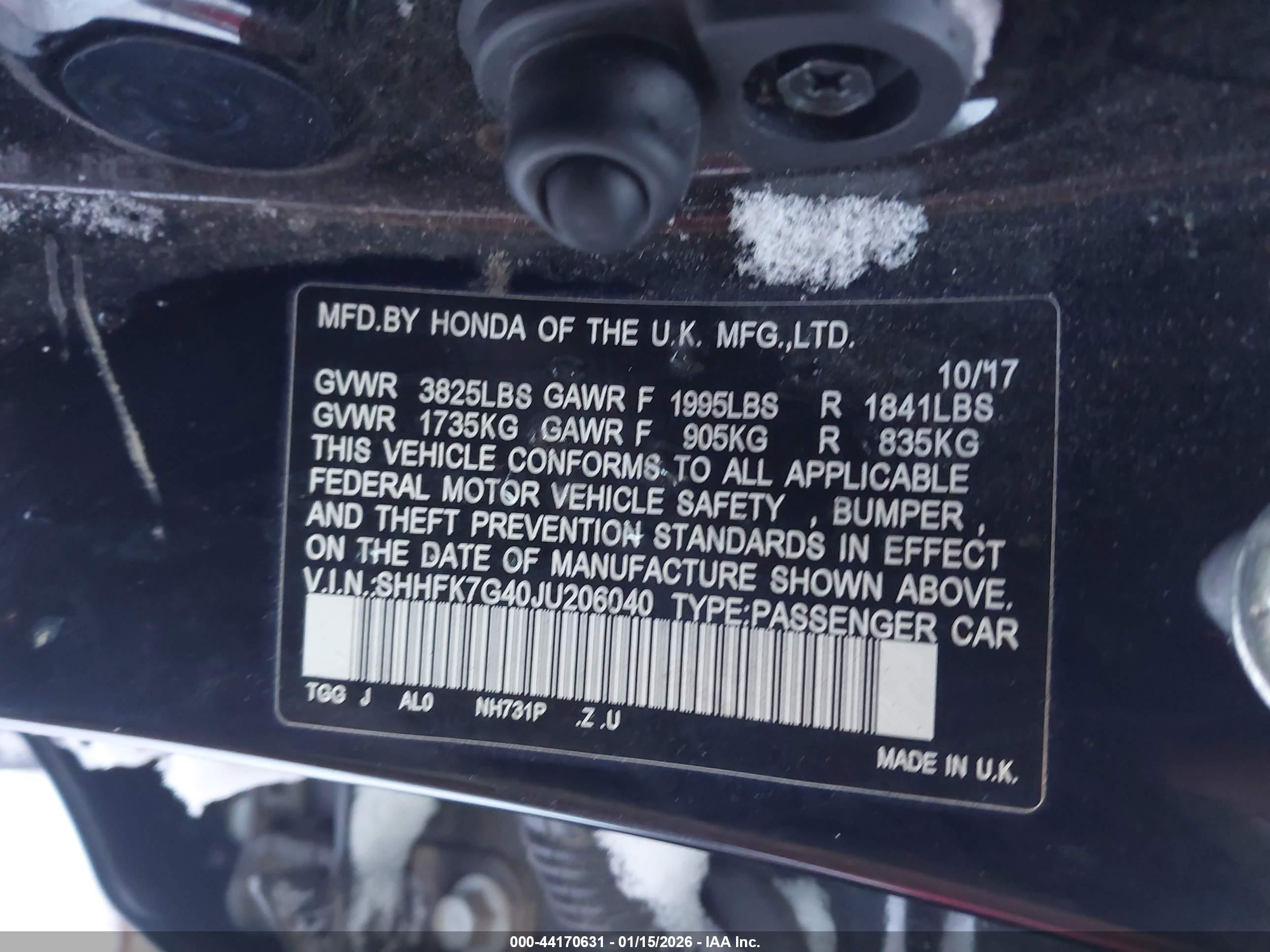 HONDA CIVIC image 9