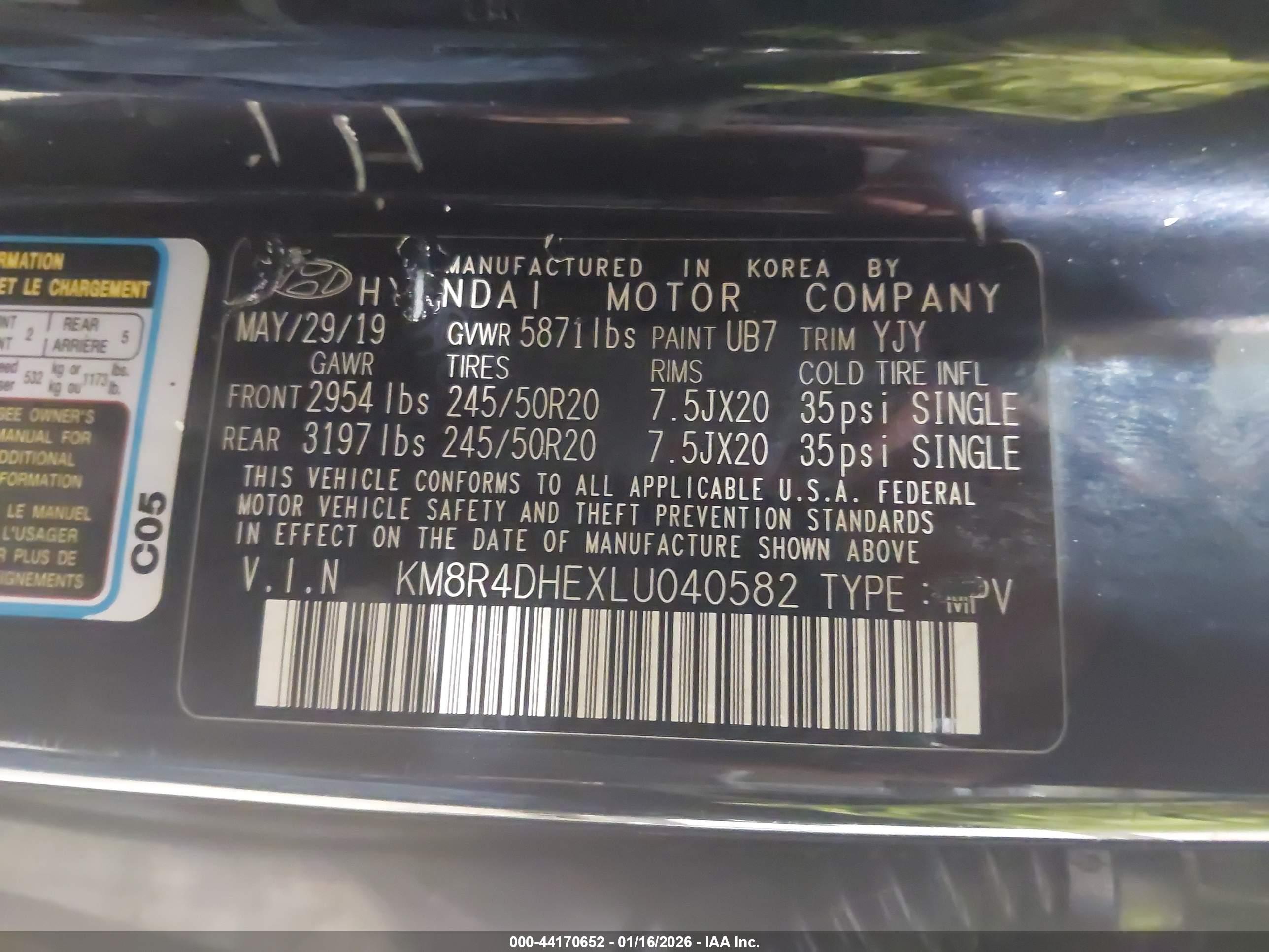 HYUNDAI PALISADE image 9