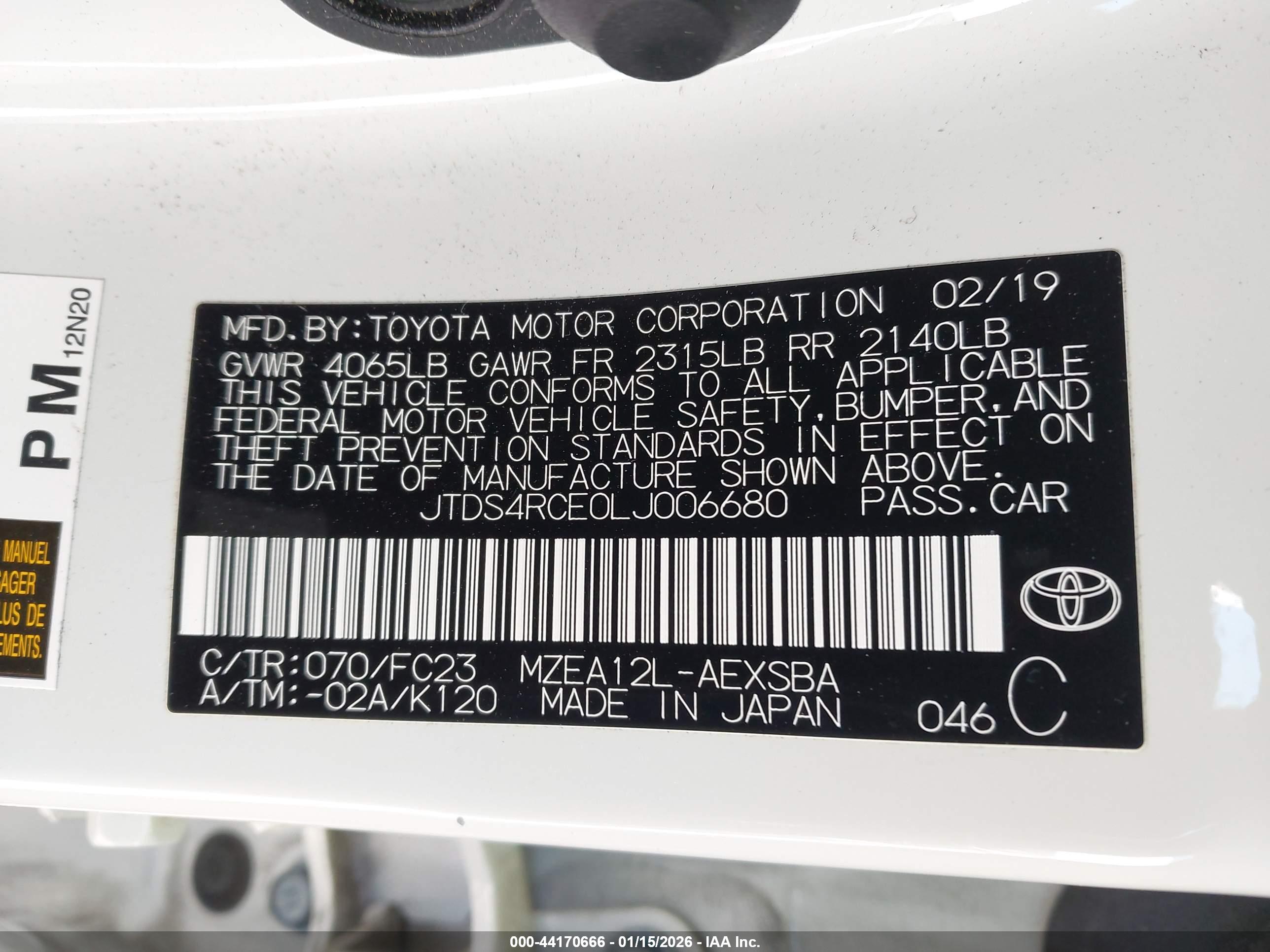 TOYOTA COROLLA image 9
