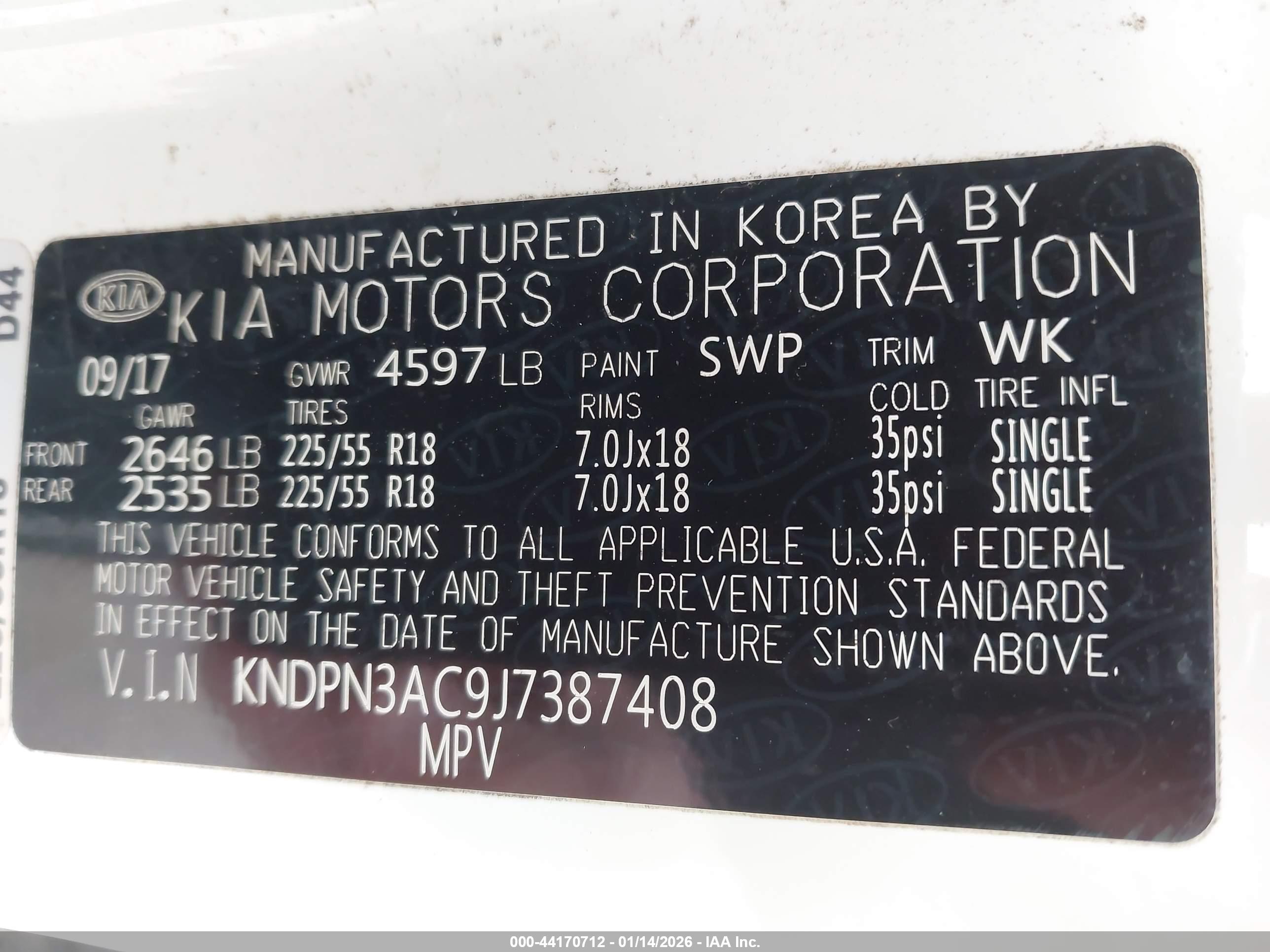 KIA SPORTAGE image 9