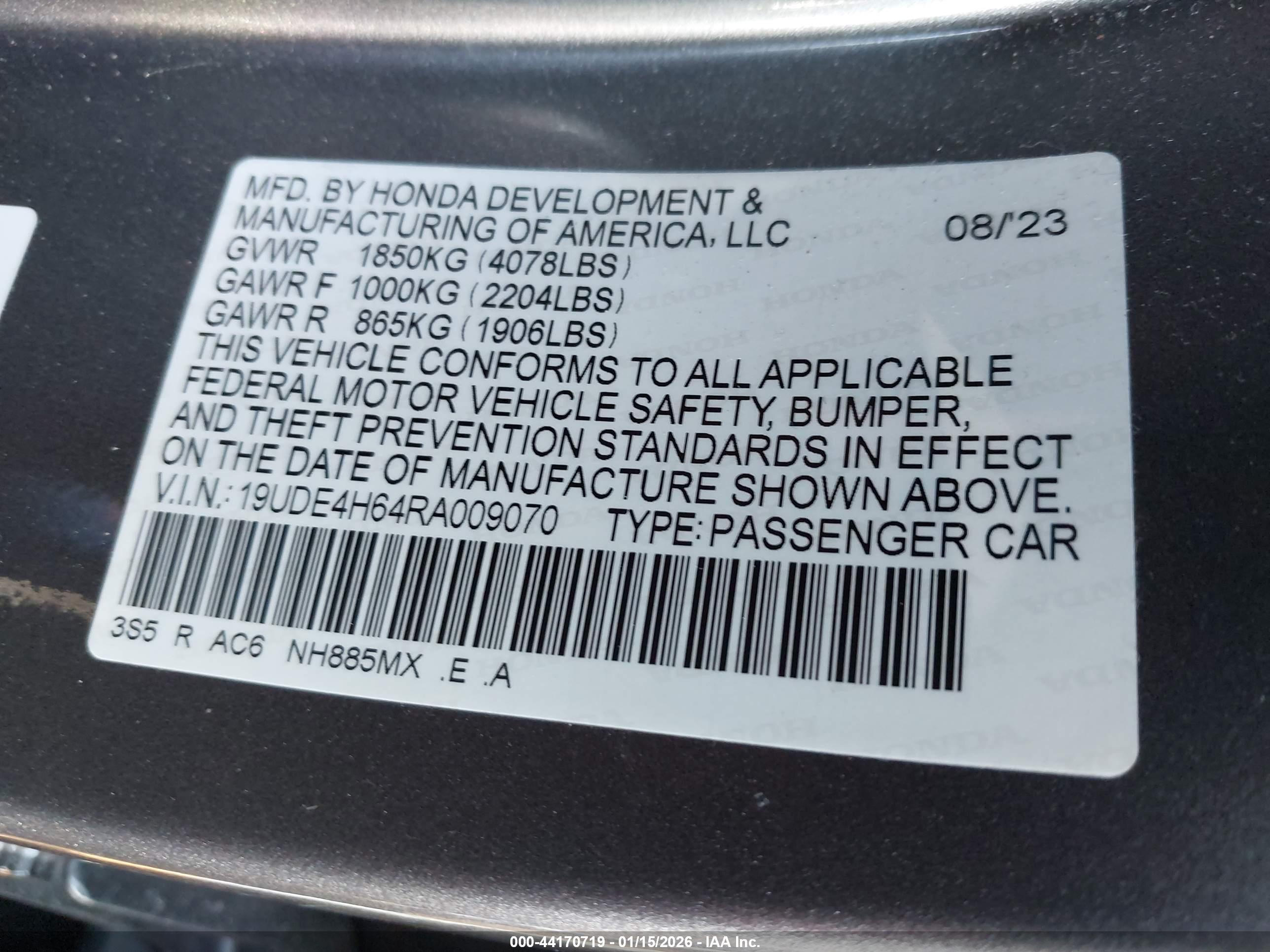 ACURA INTEGRA image 9