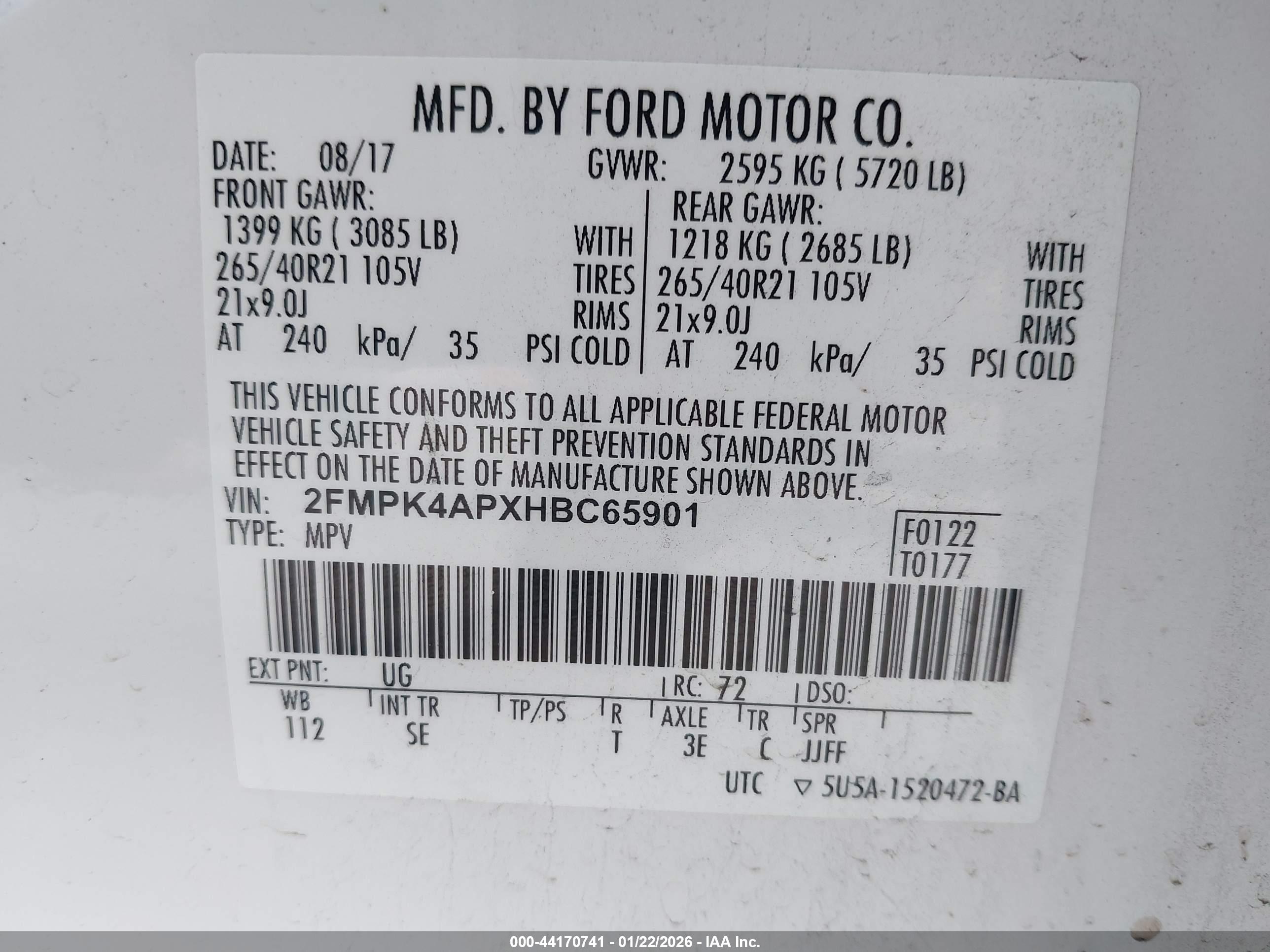 FORD EDGE image 9