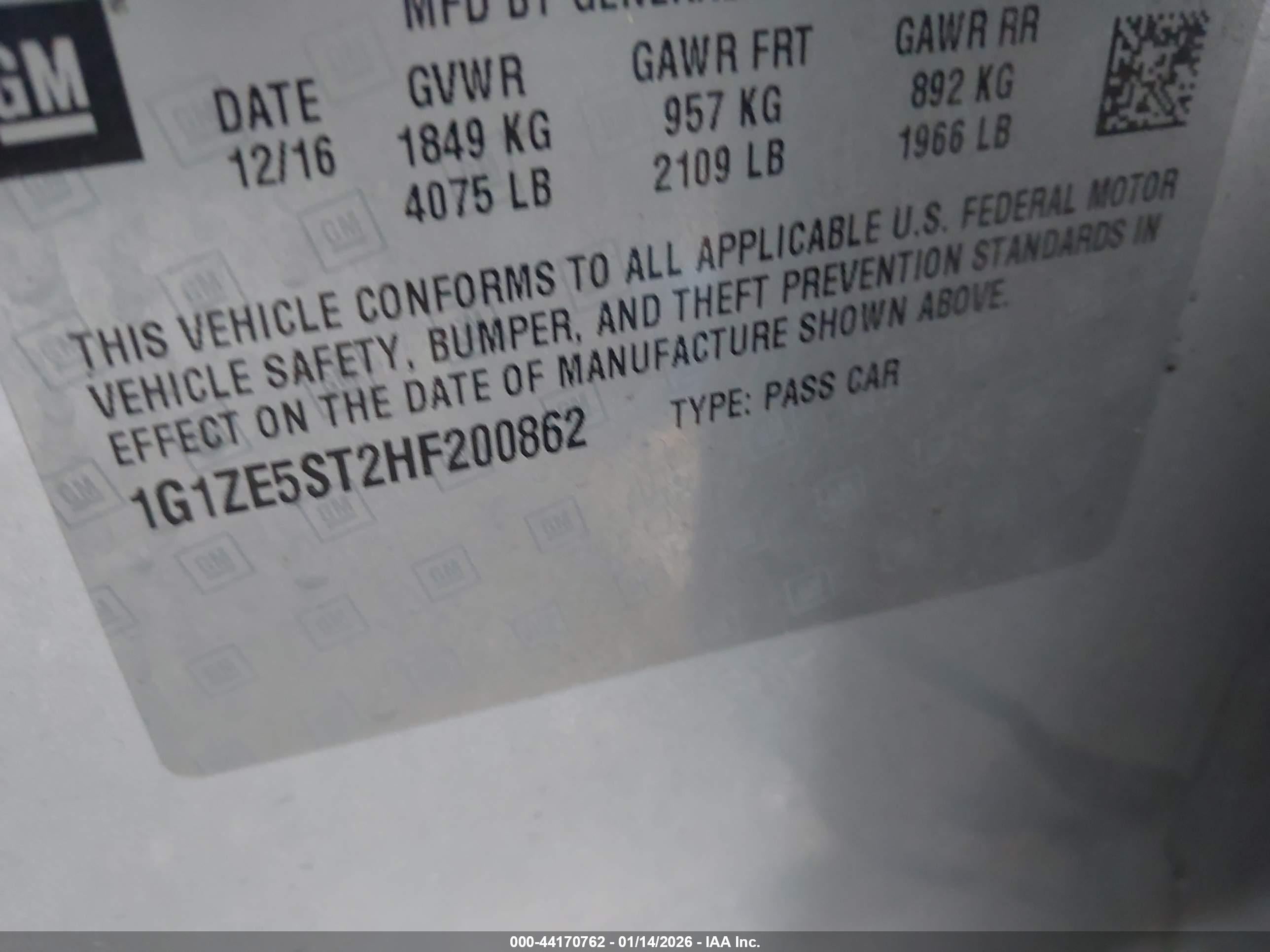 CHEVROLET MALIBU image 9