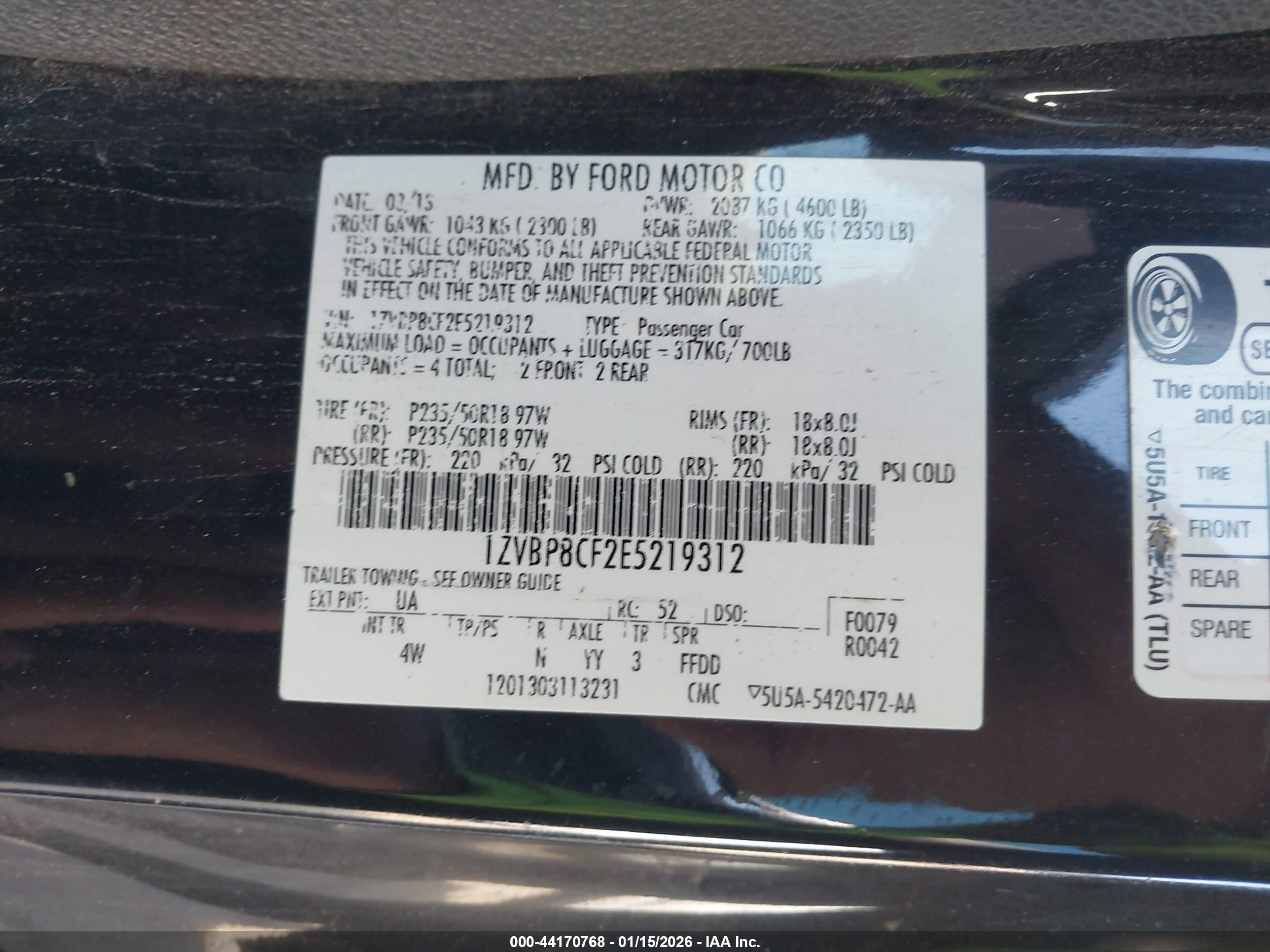 FORD MUSTANG image 9
