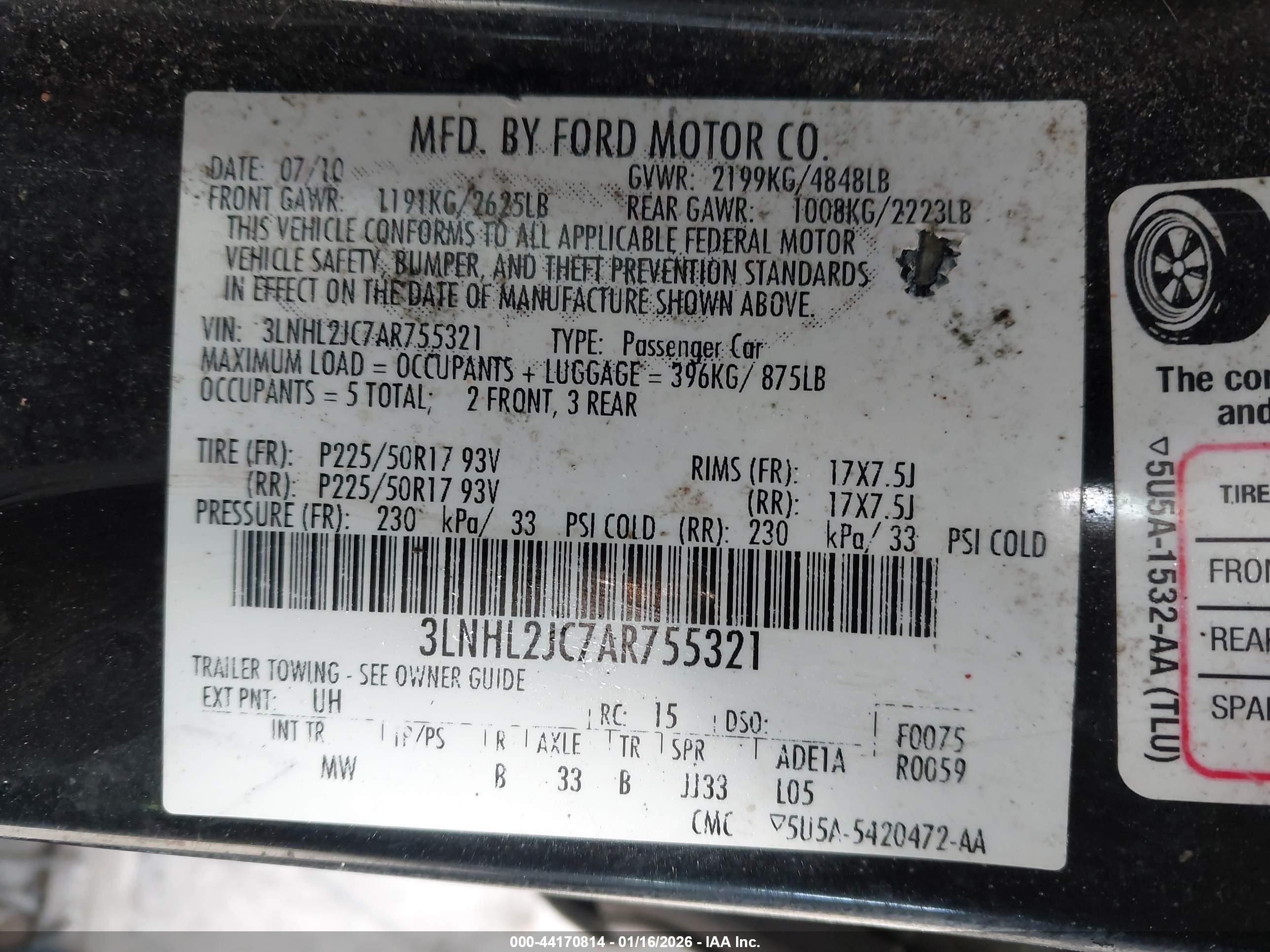 LINCOLN MKZ image 9