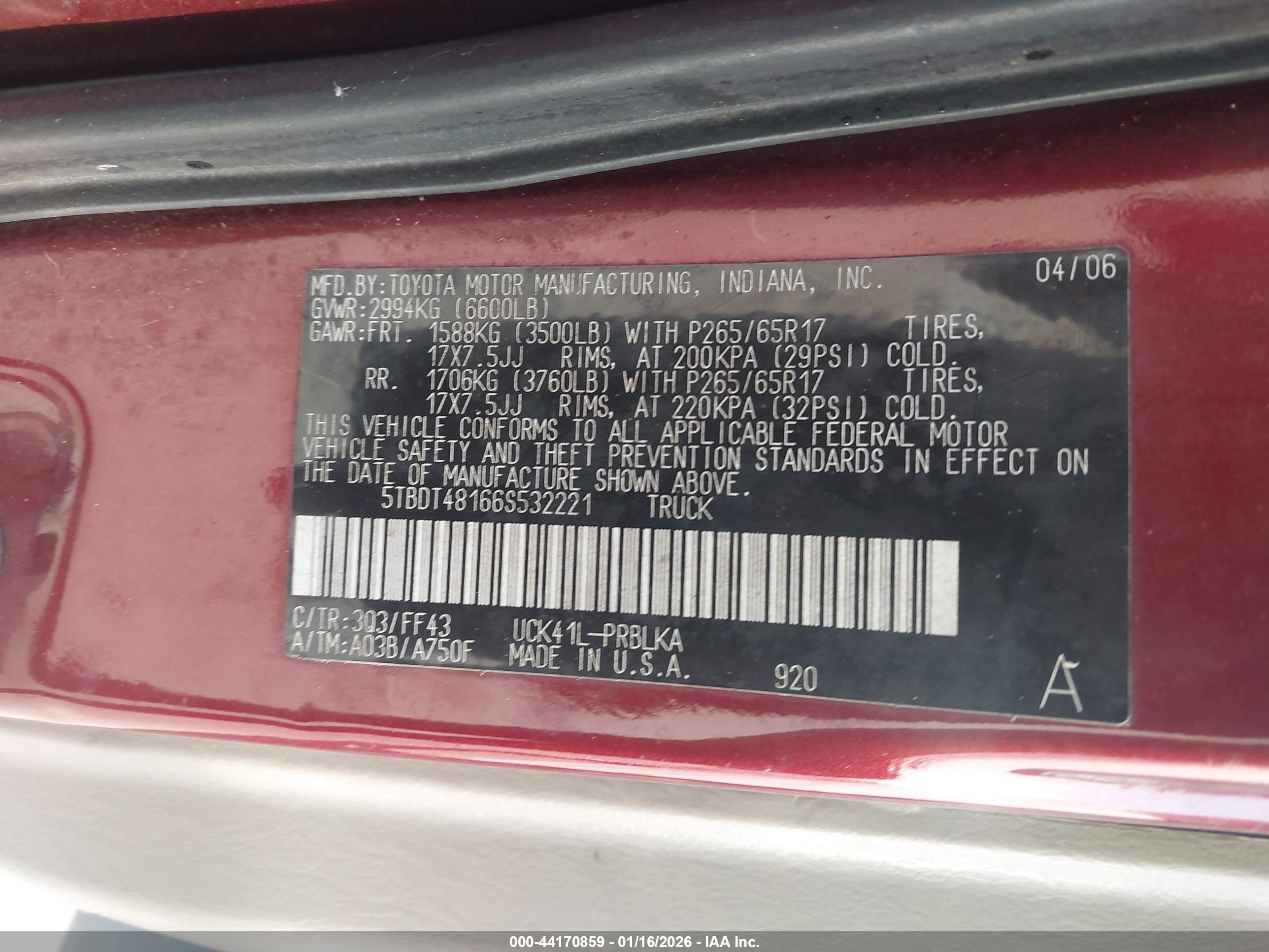 TOYOTA TUNDRA image 9
