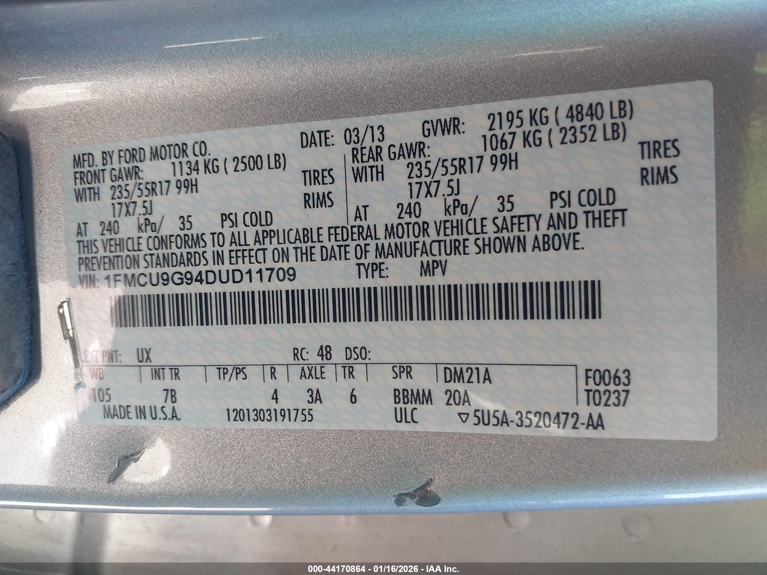FORD ESCAPE image 9
