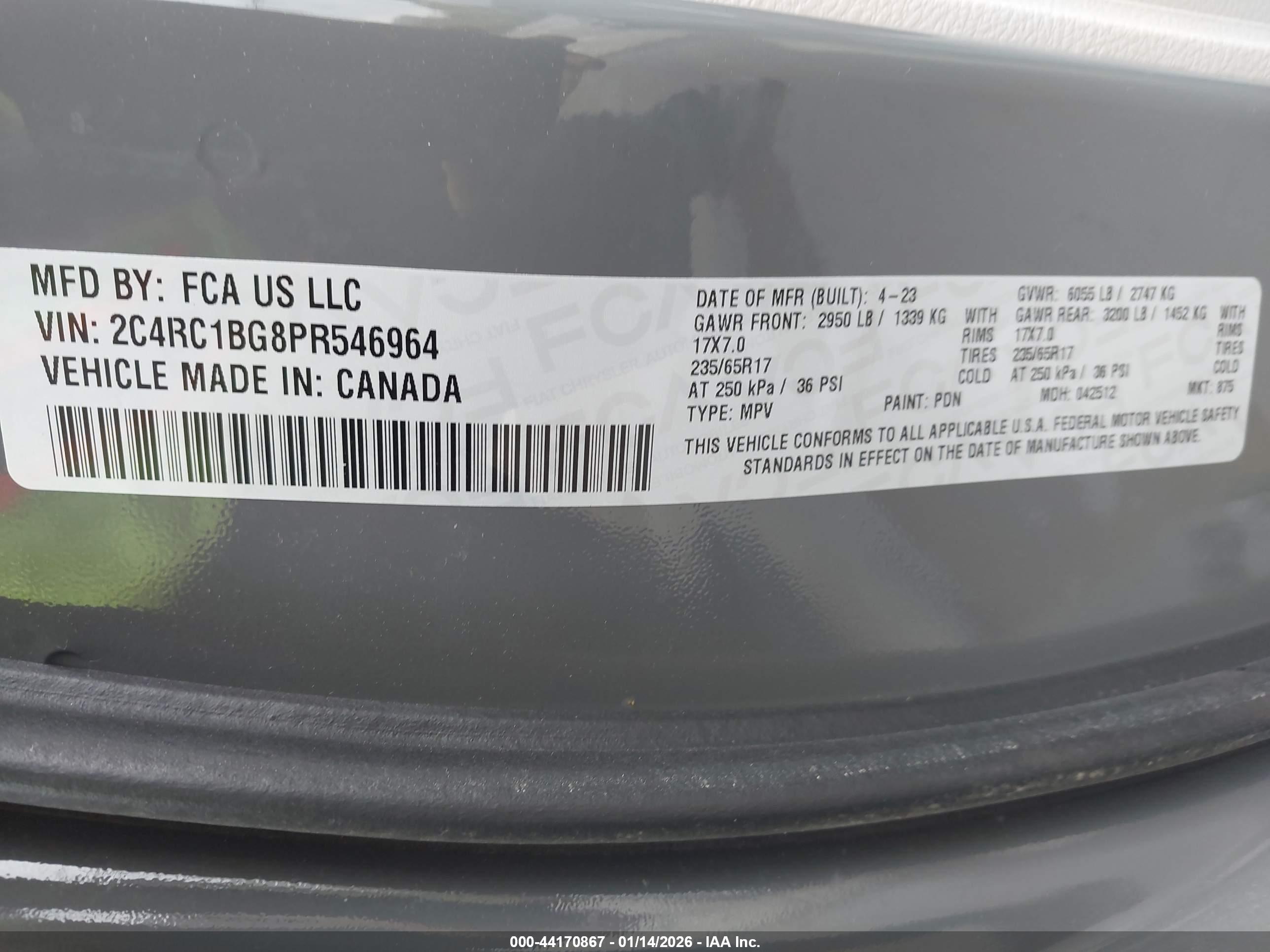 CHRYSLER PACIFICA image 9