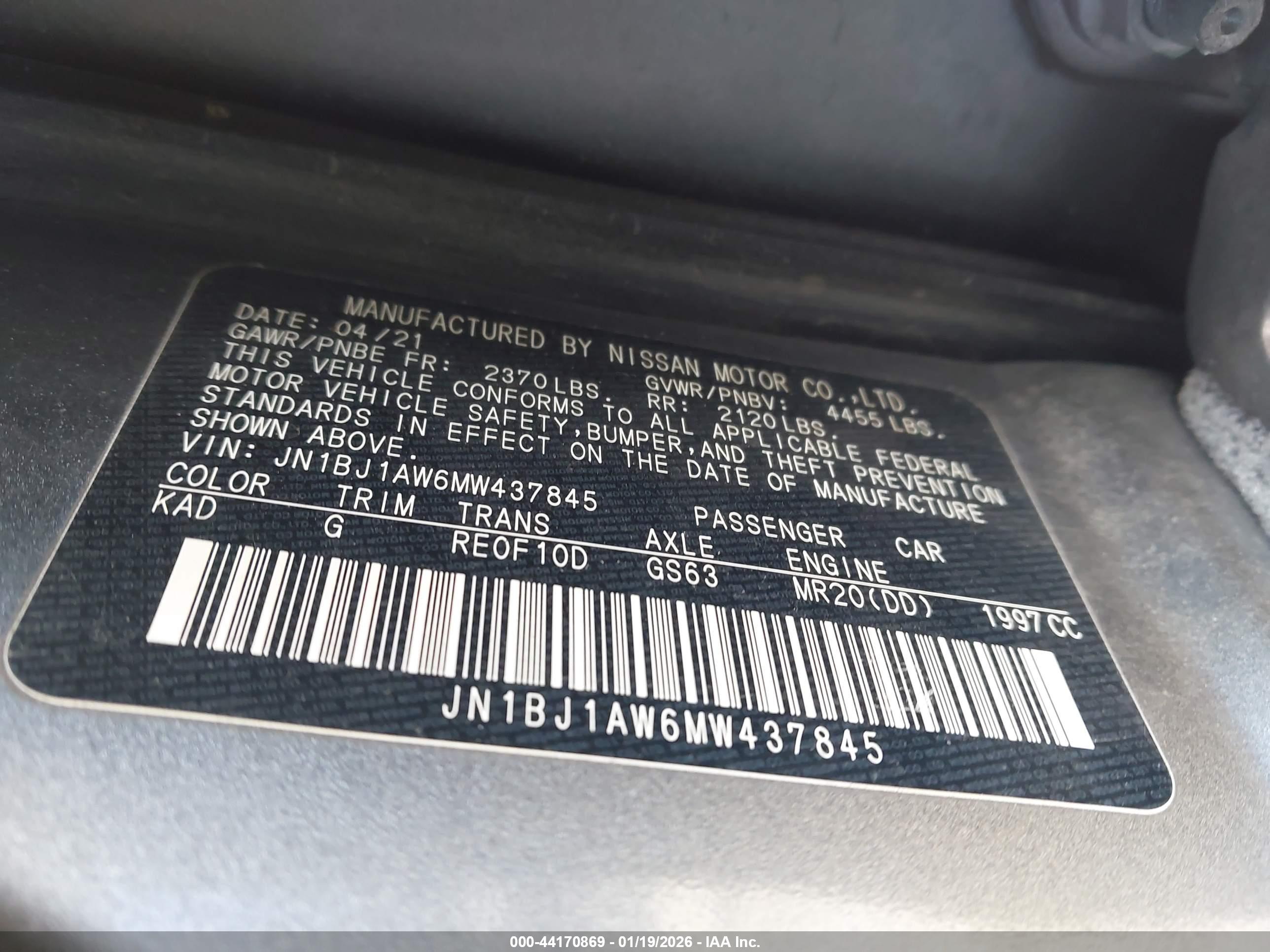 NISSAN ROGUE image 9