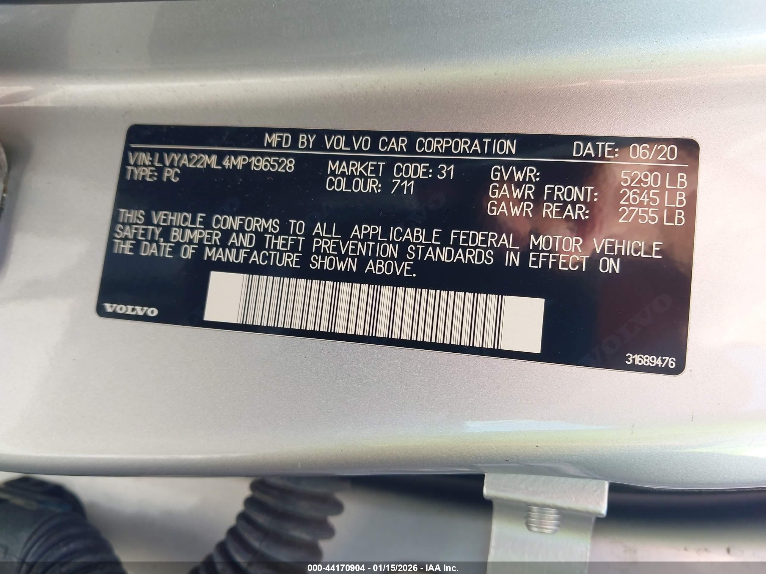 VOLVO S90 image 9
