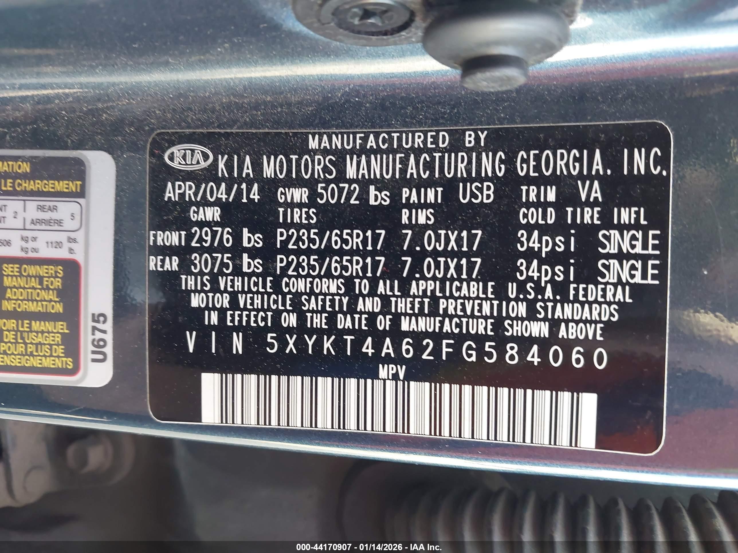 KIA SORENTO image 9
