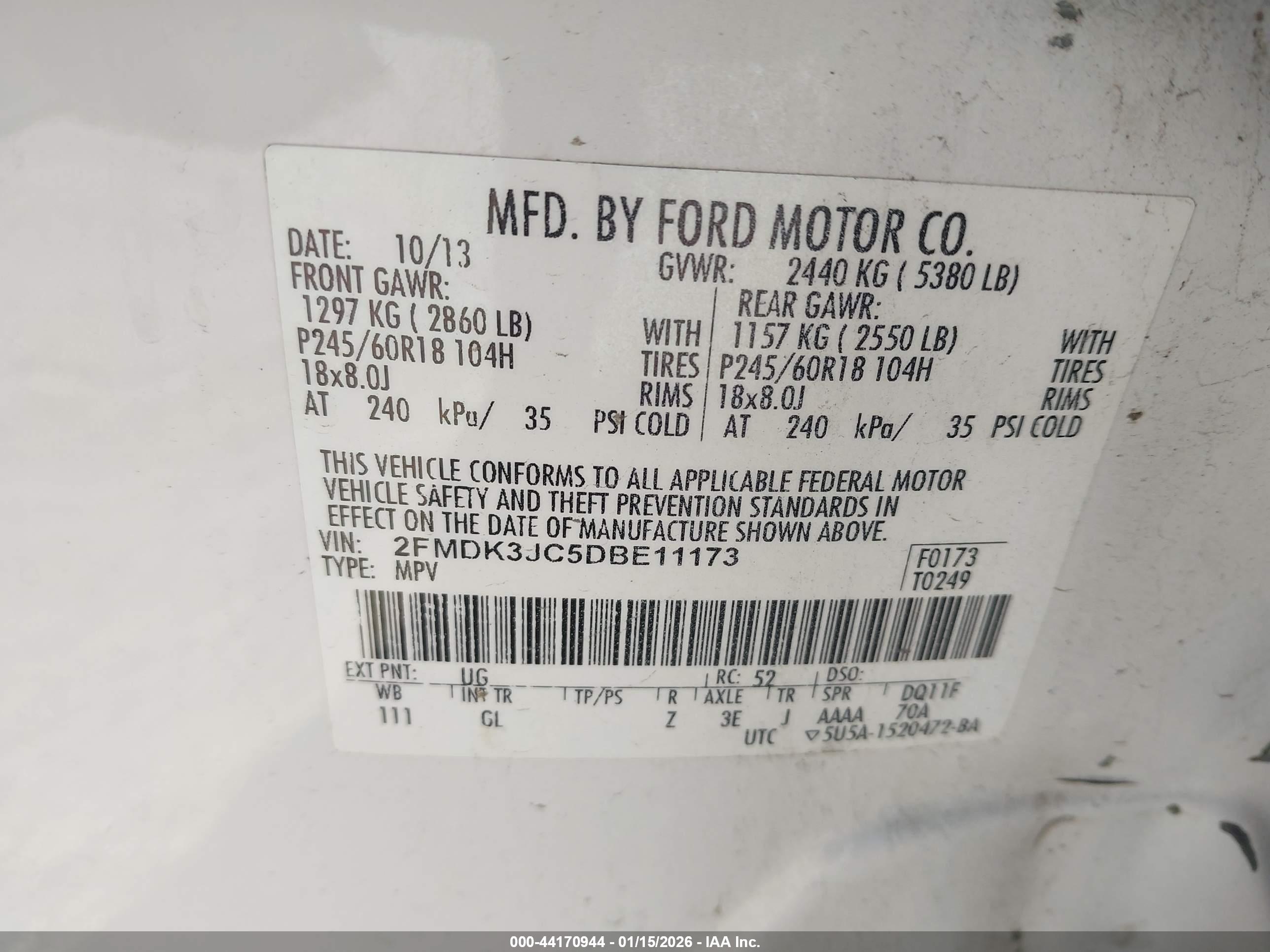 FORD EDGE image 9