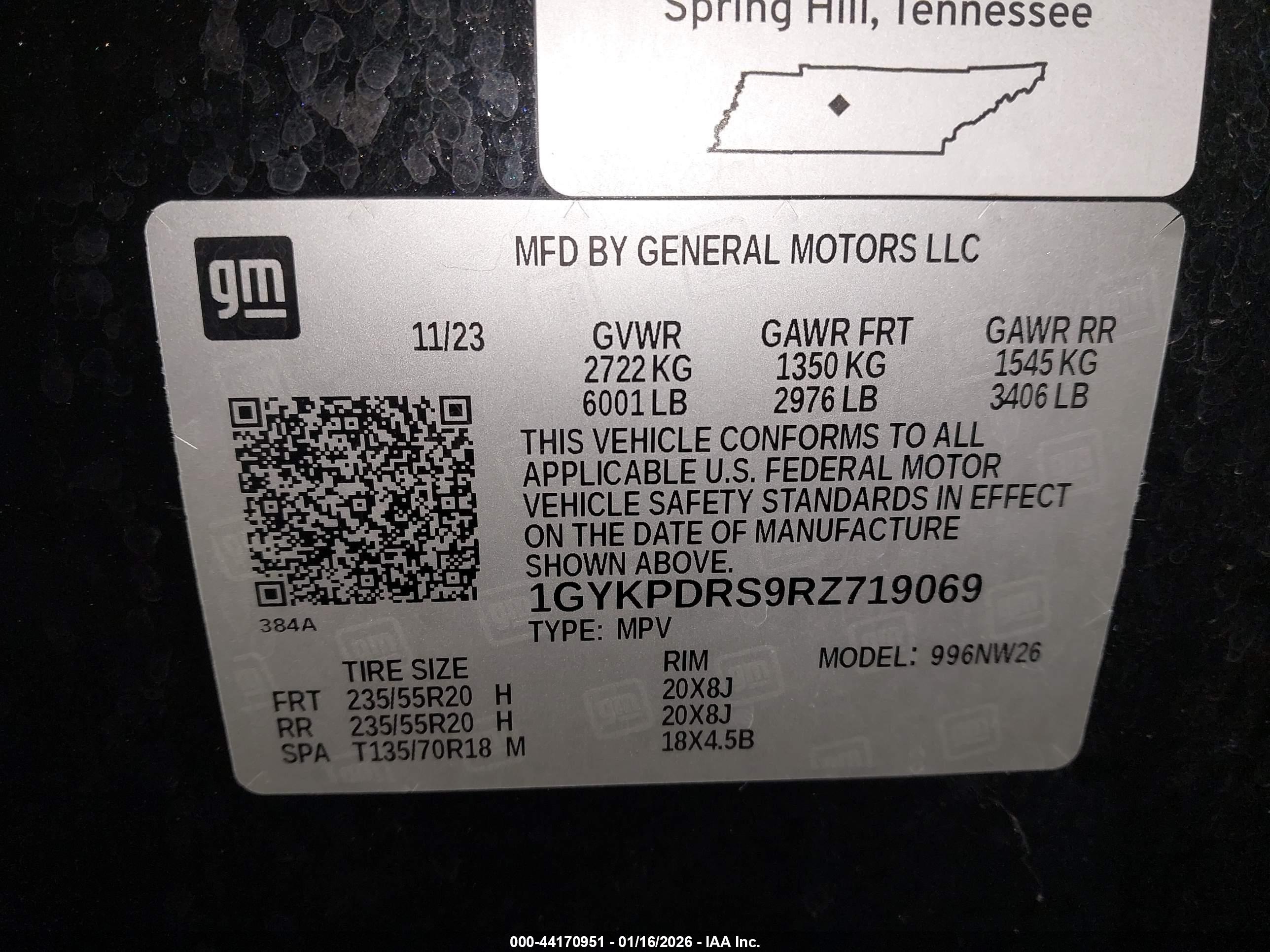 CADILLAC XT6 image 9