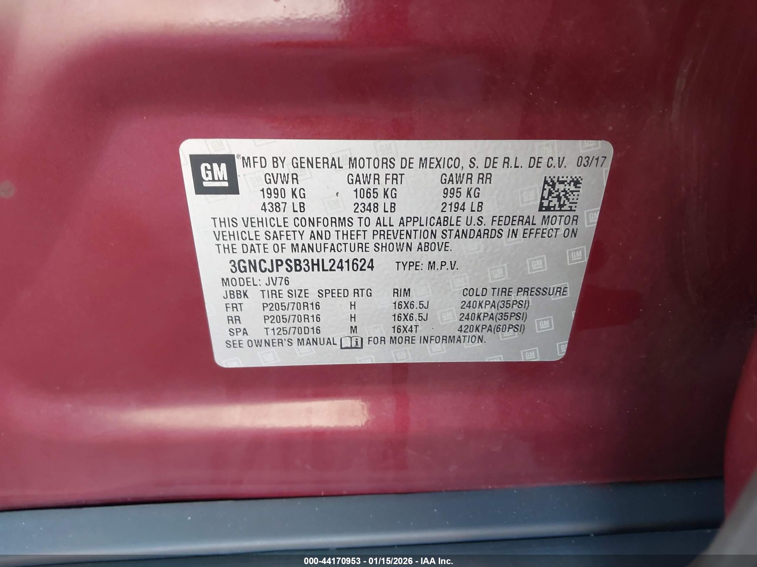 CHEVROLET TRAX image 9