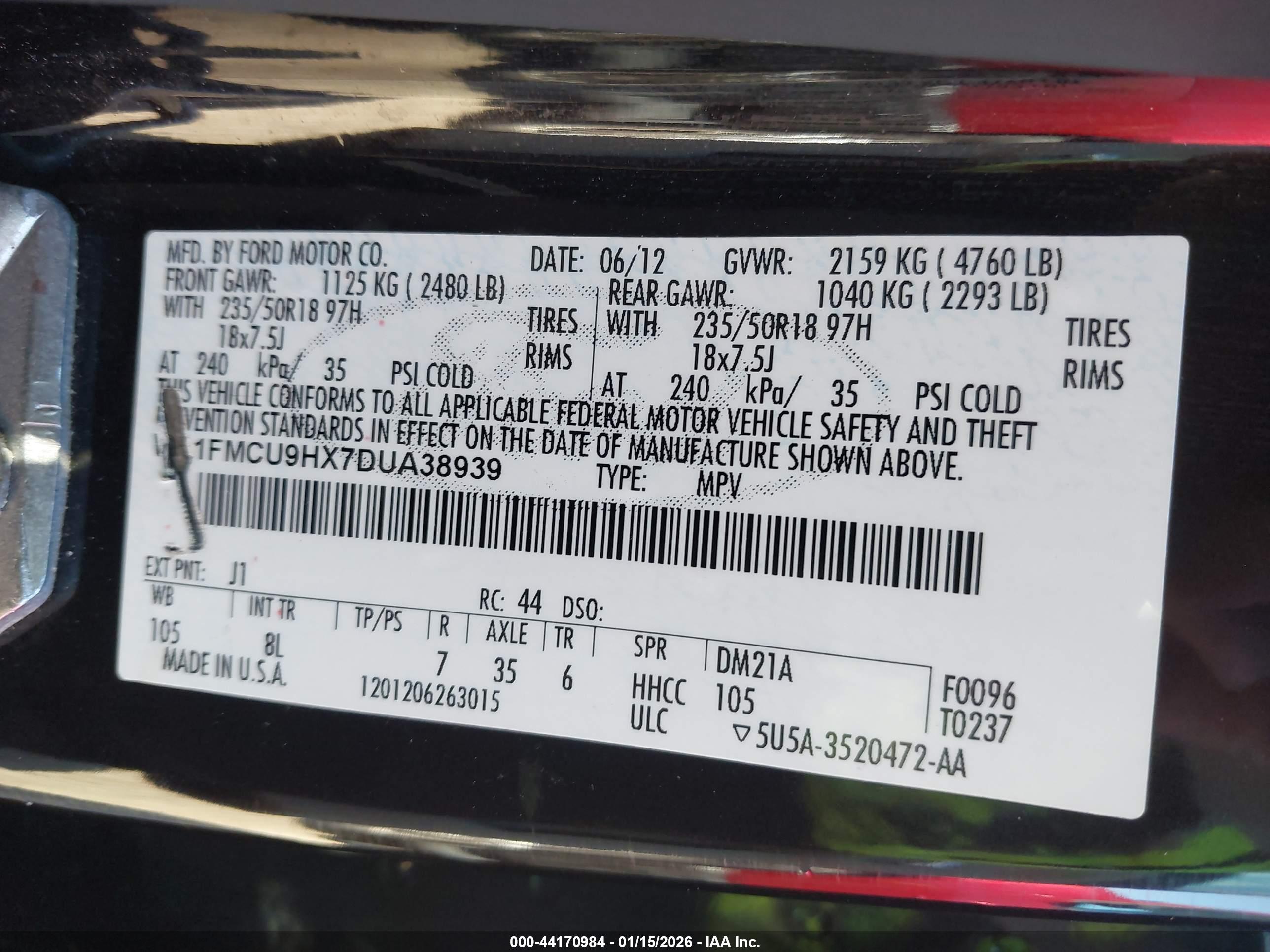 FORD ESCAPE image 9