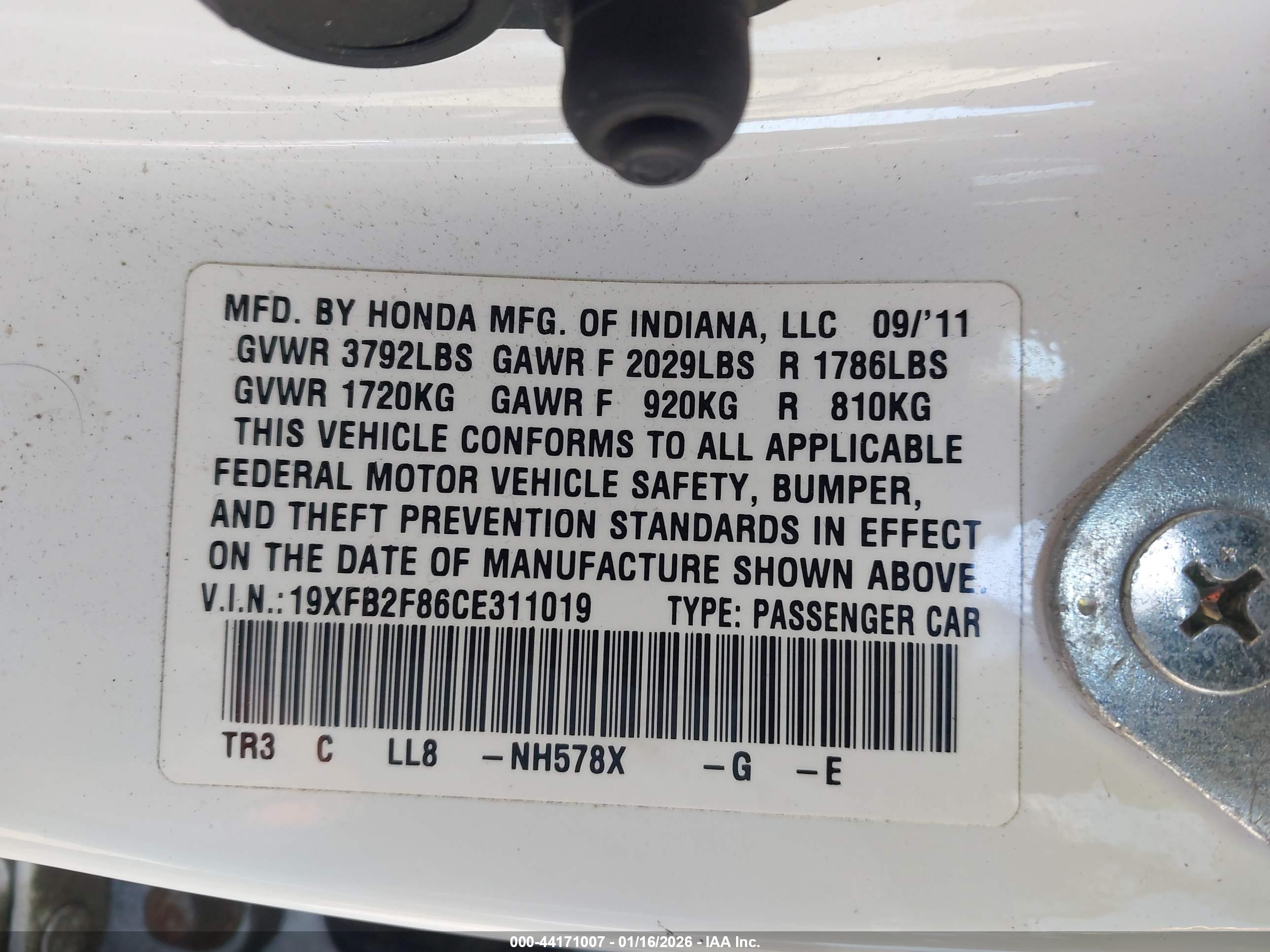 HONDA CIVIC image 9