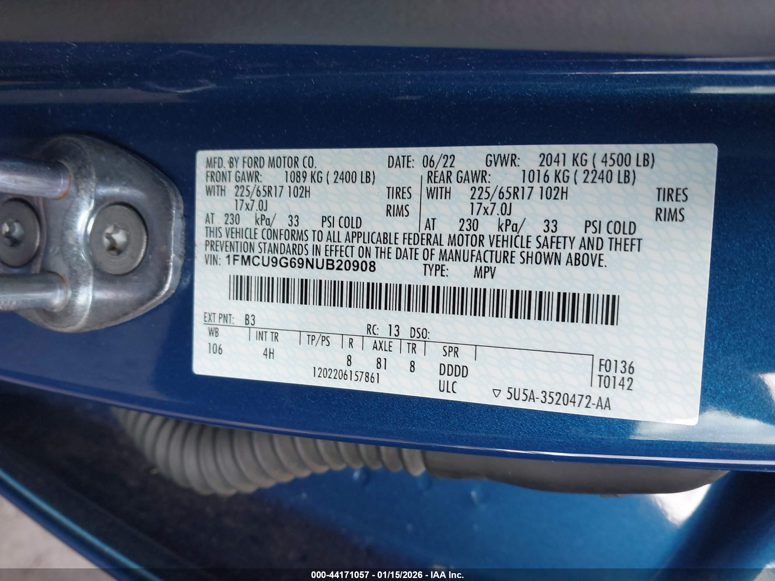 FORD ESCAPE image 9