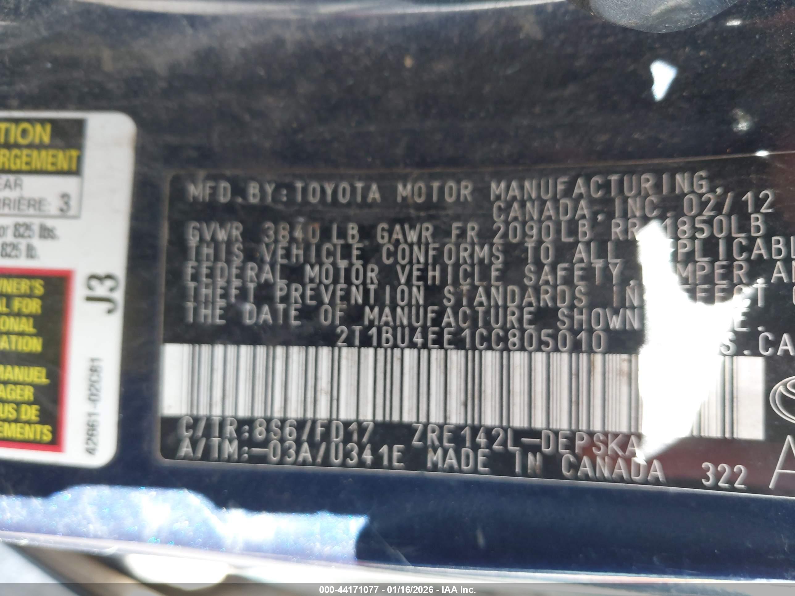 TOYOTA COROLLA image 9