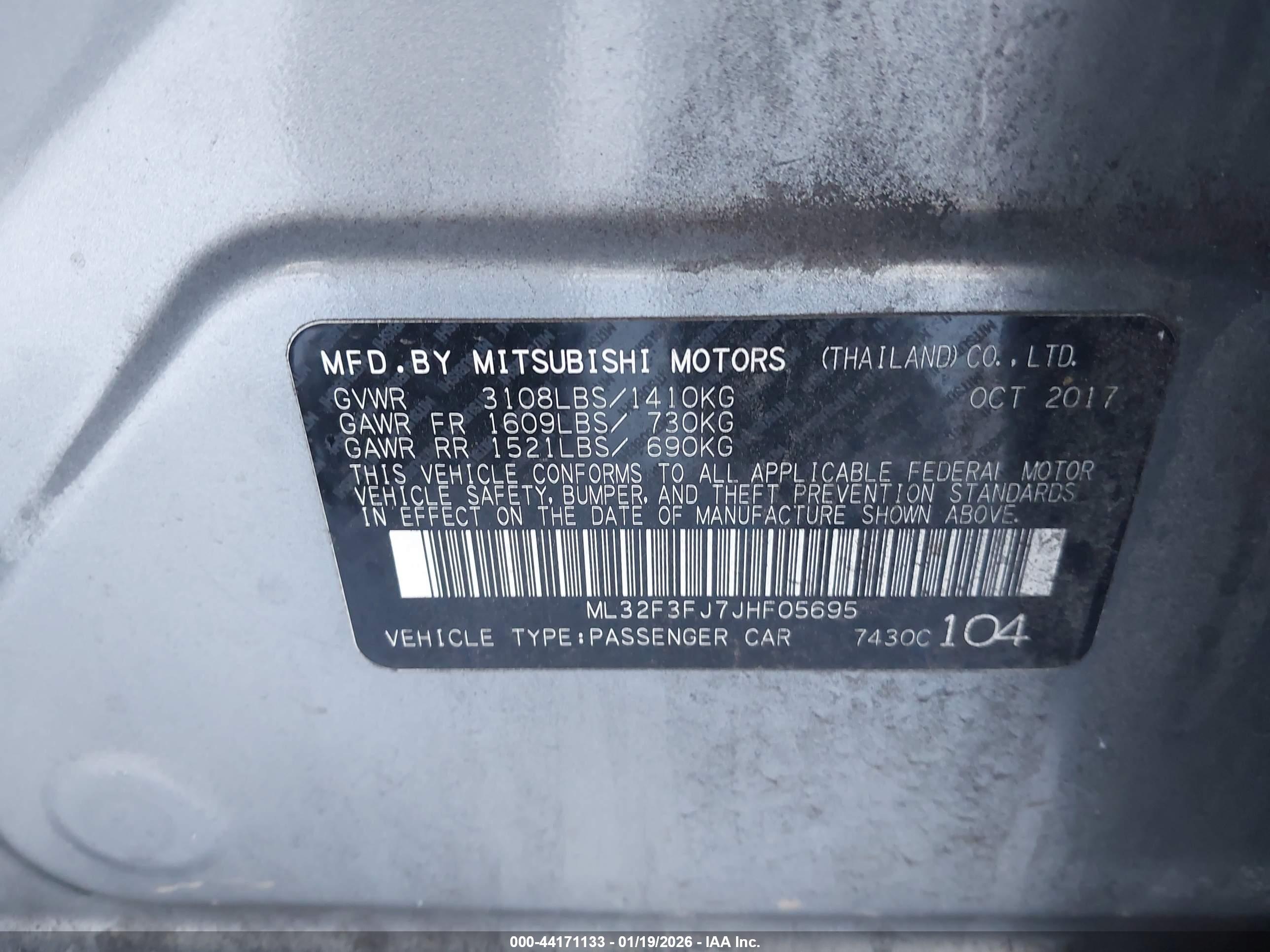 MITSUBISHI MIRAGE image 9