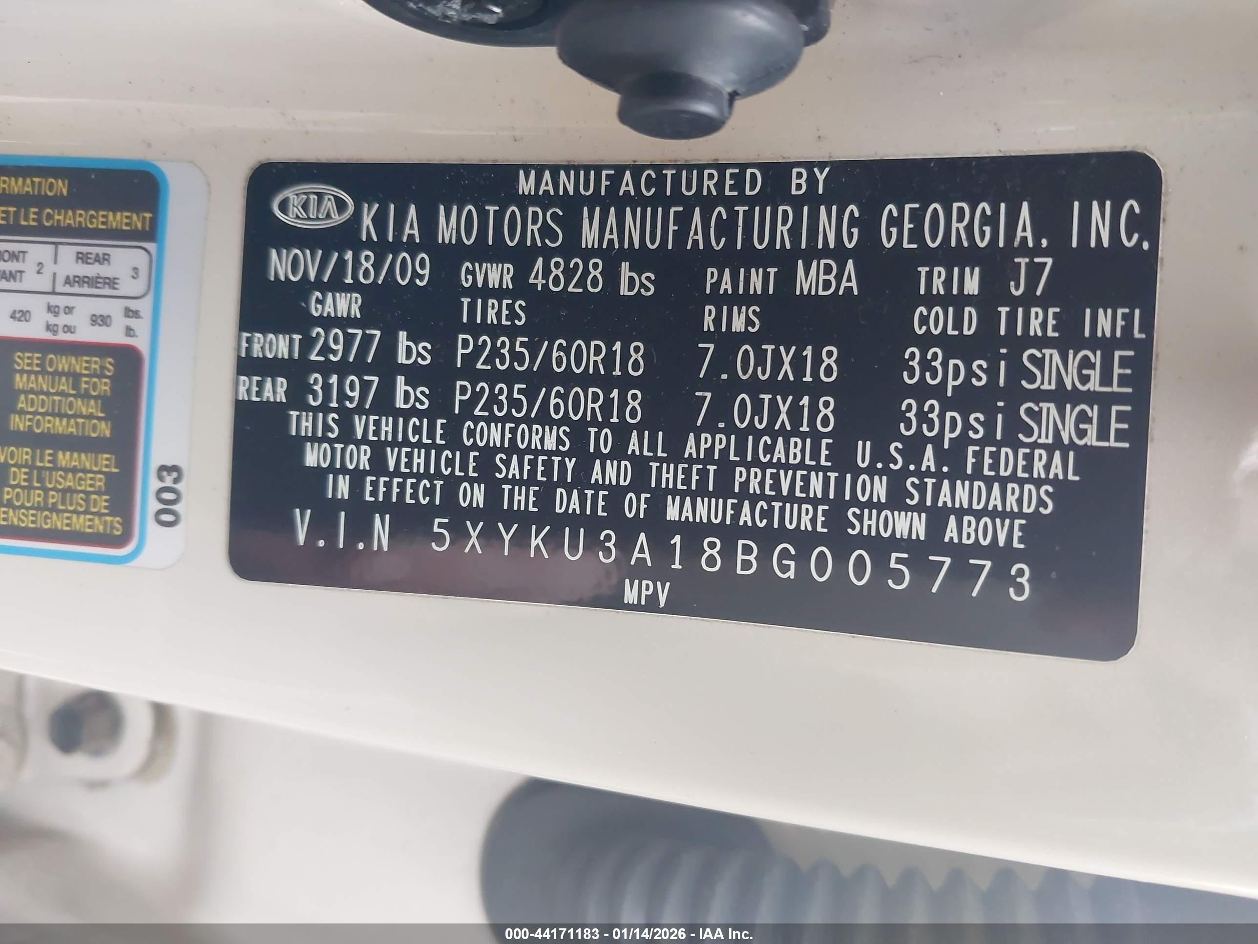 KIA SORENTO image 9
