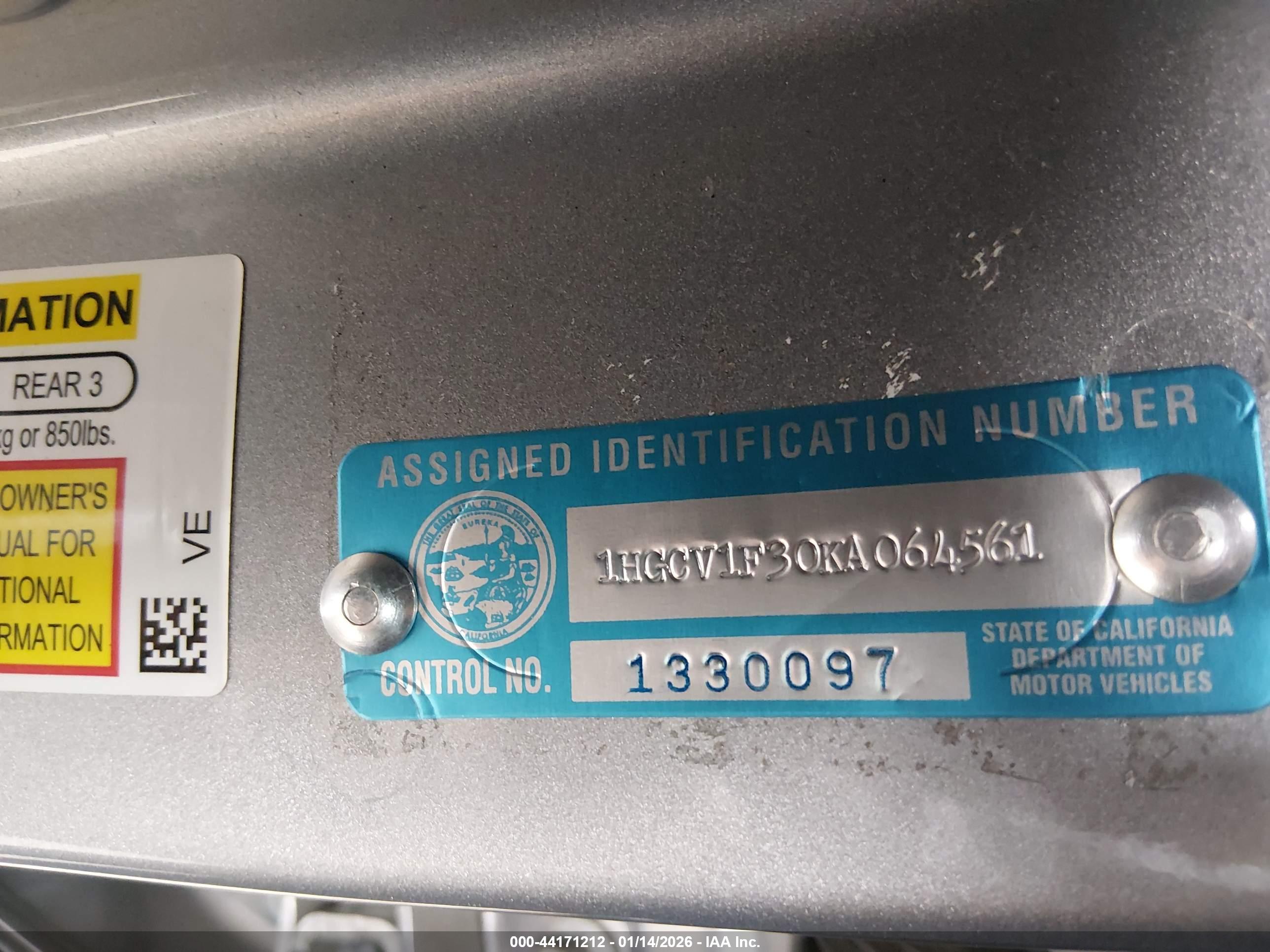 HONDA ACCORD image 9