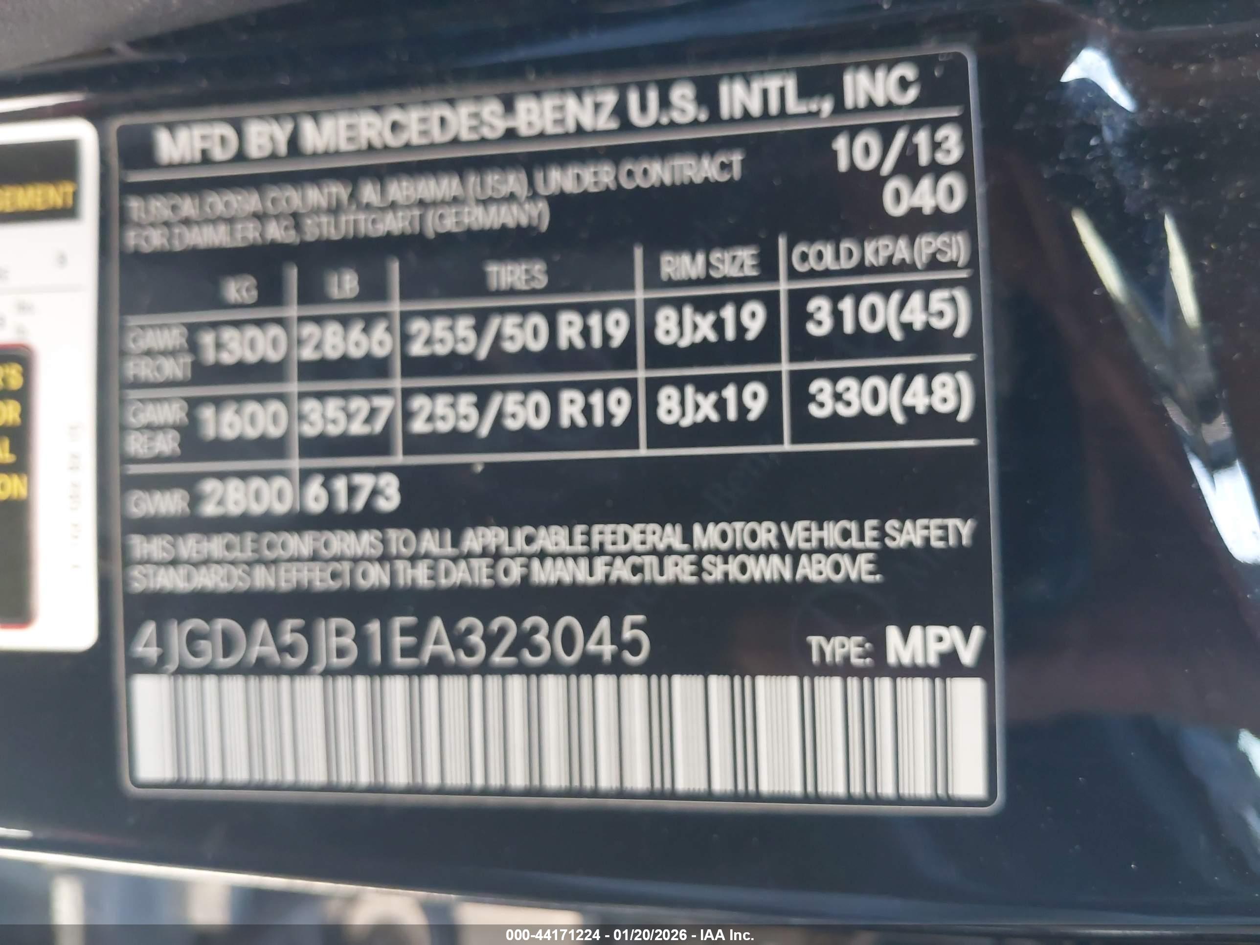 MERCEDES-BENZ ML image 9