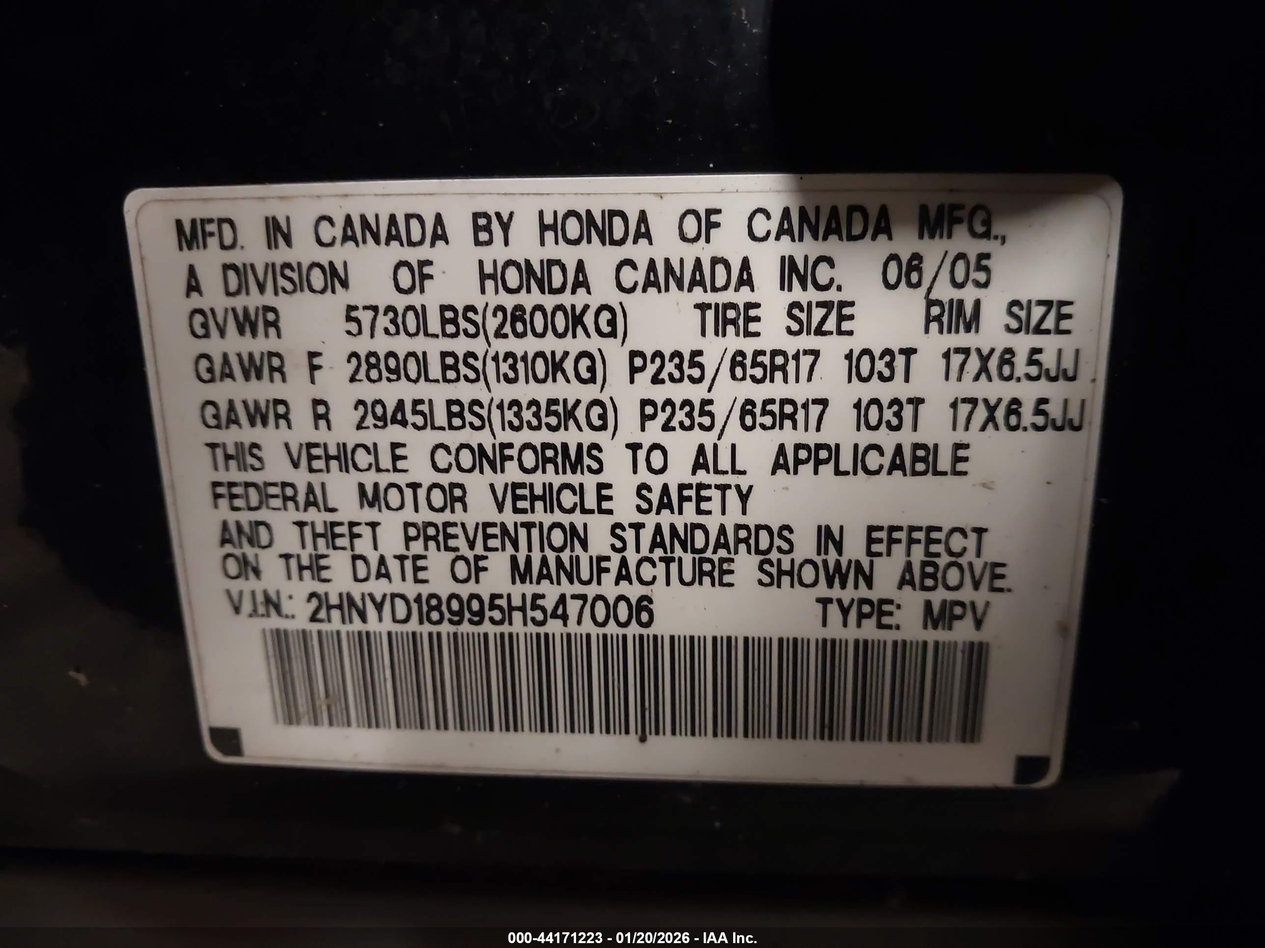 ACURA MDX image 9
