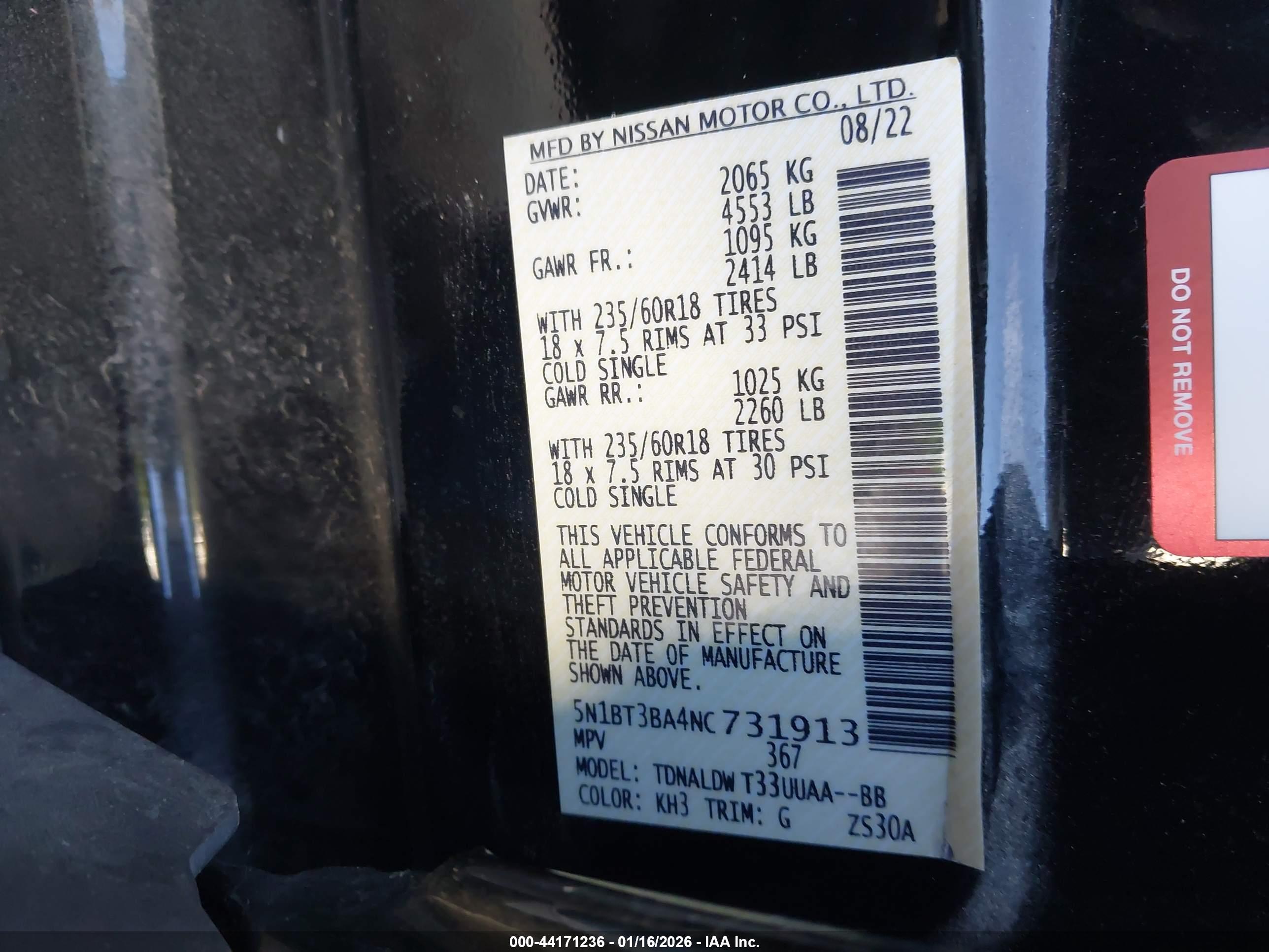 NISSAN ROGUE image 9