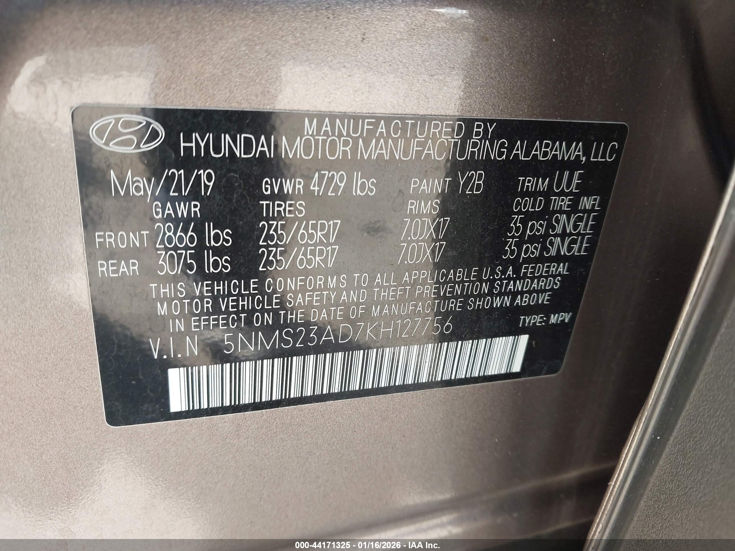 HYUNDAI SANTA image 9