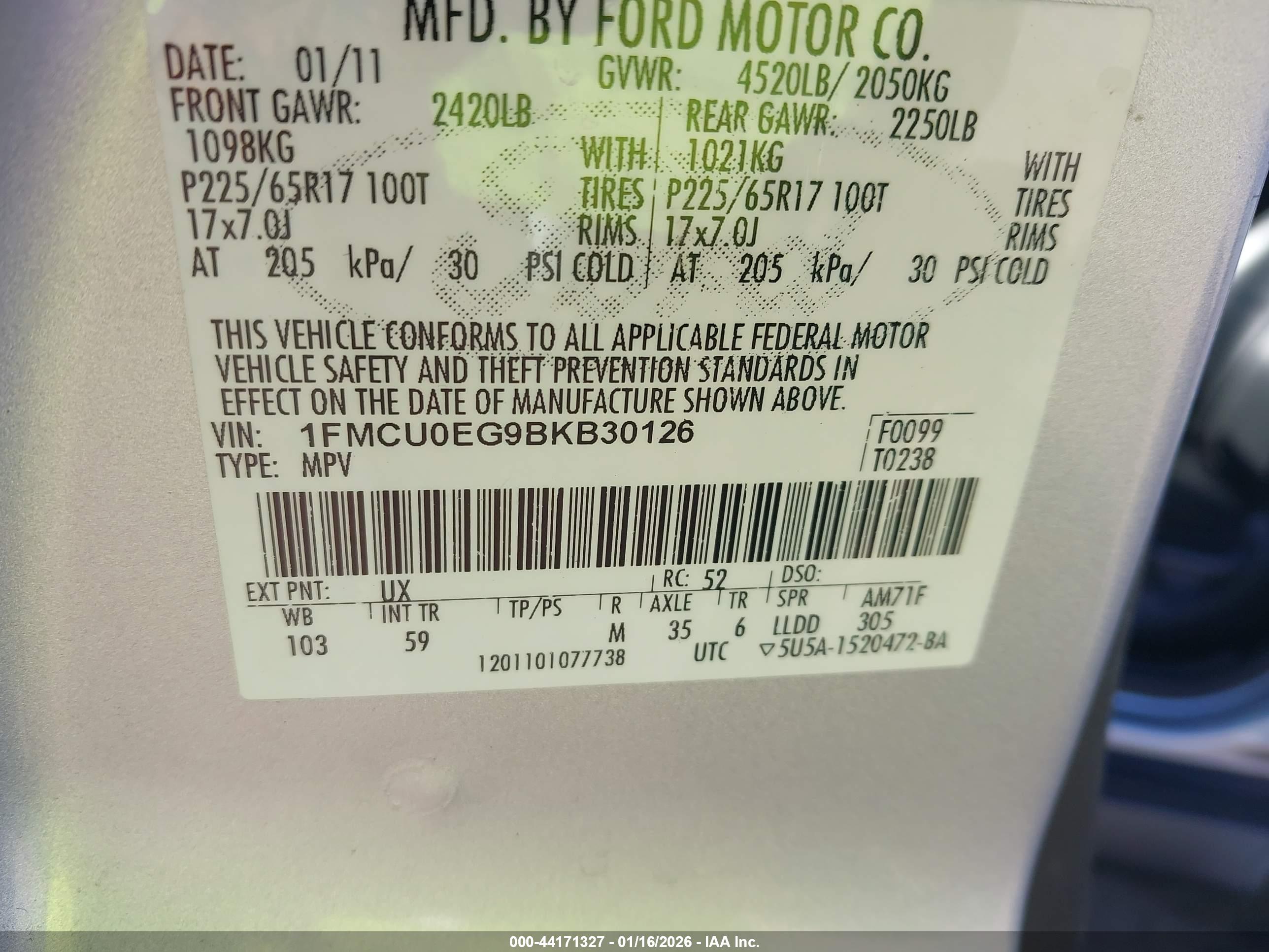 FORD ESCAPE image 9