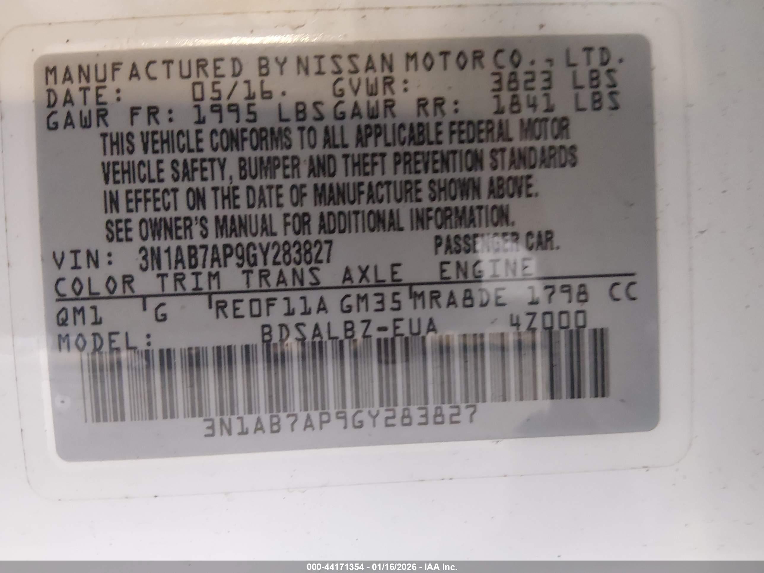 NISSAN SENTRA image 9