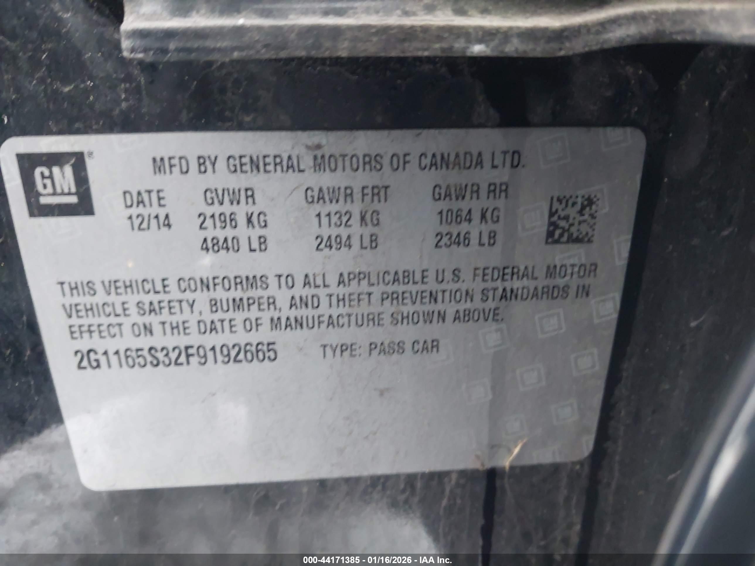 CHEVROLET IMPALA image 9