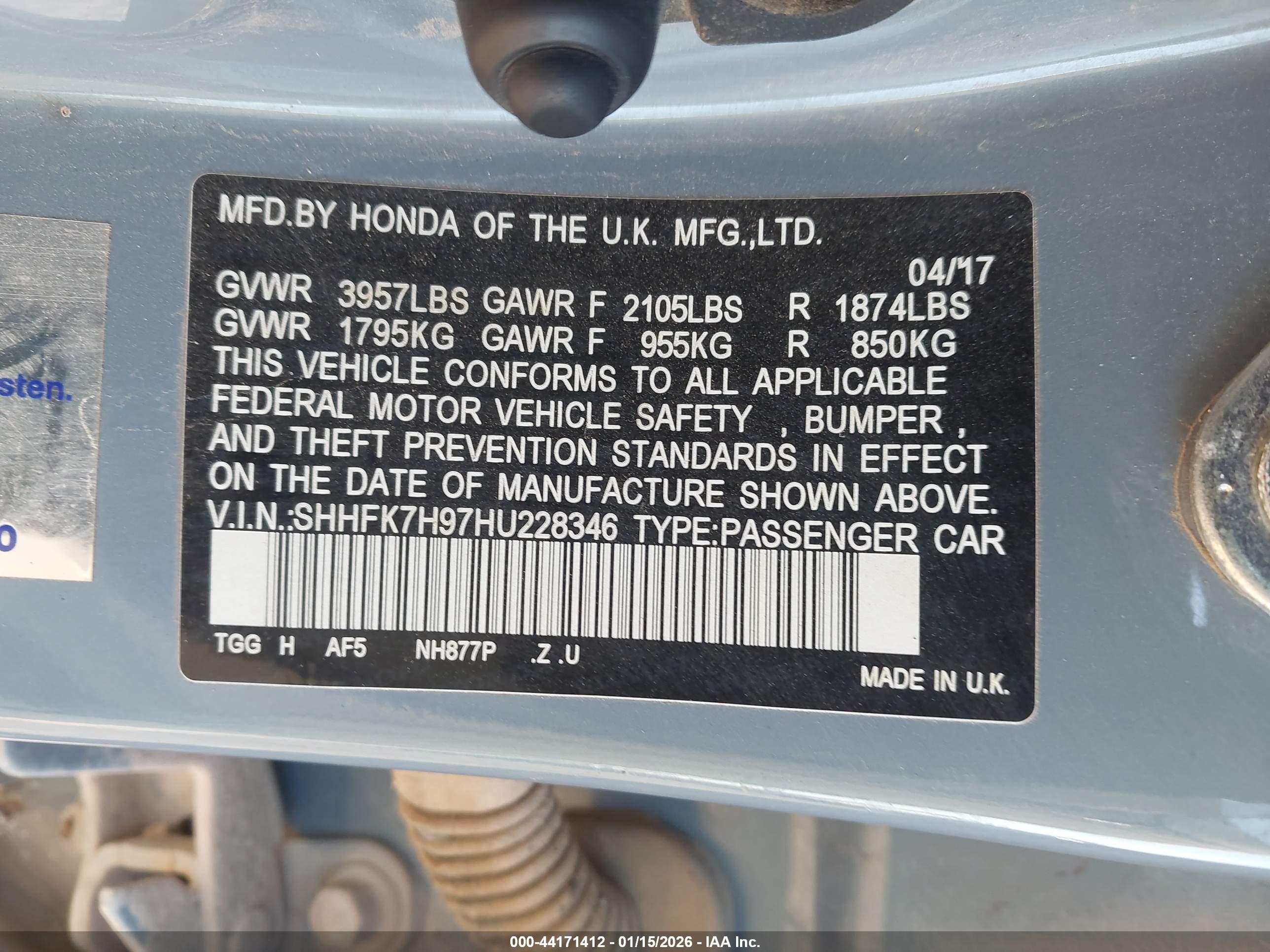 HONDA CIVIC image 9
