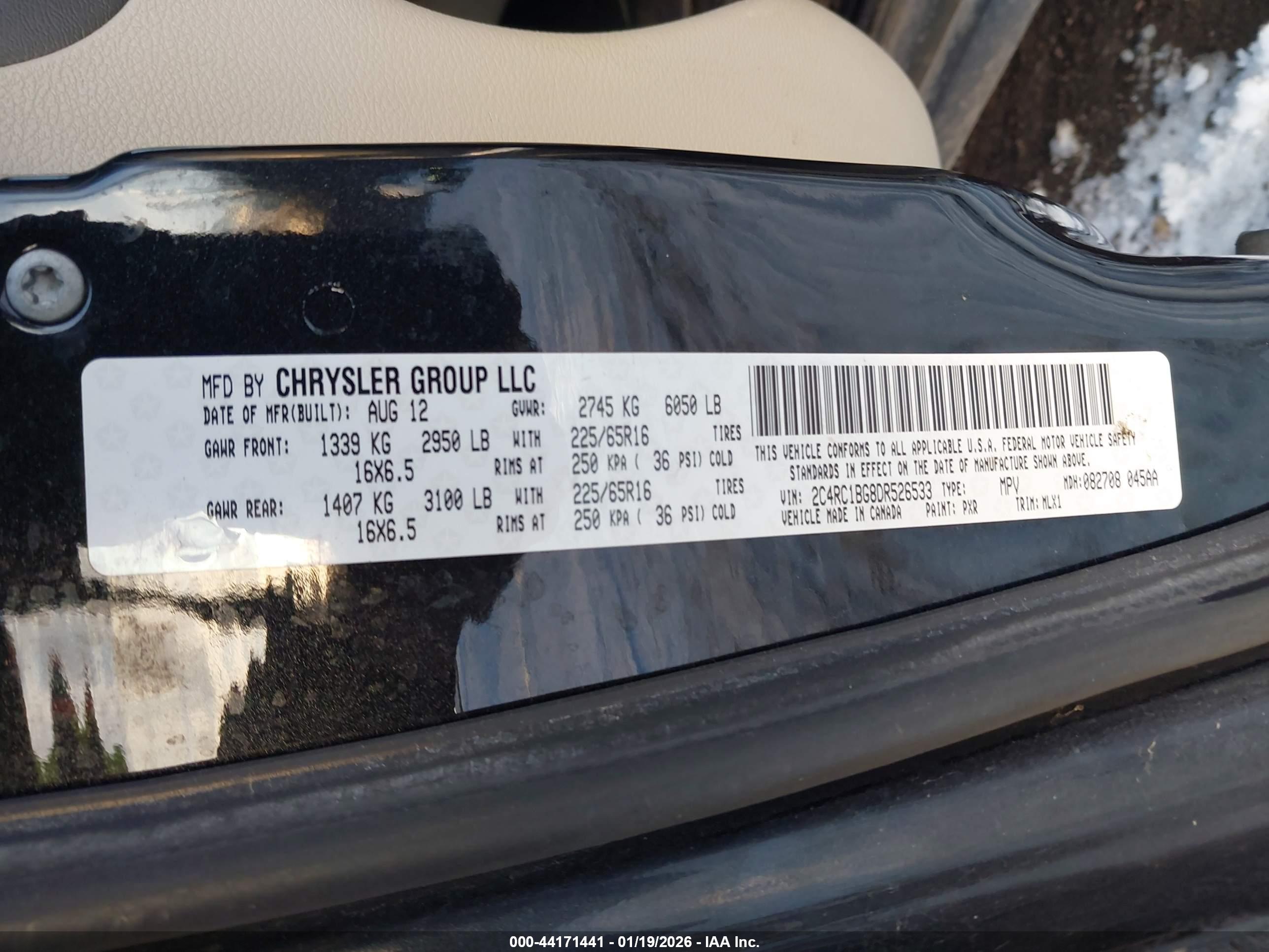 CHRYSLER TOWN image 9