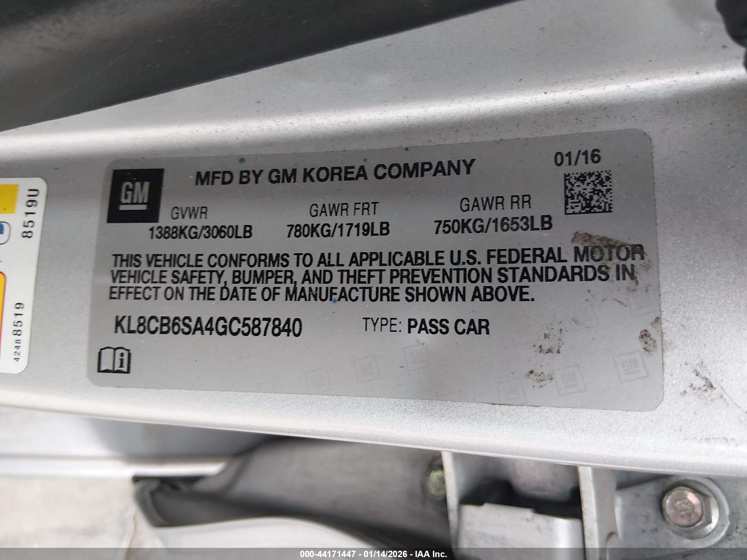 CHEVROLET SPARK image 9