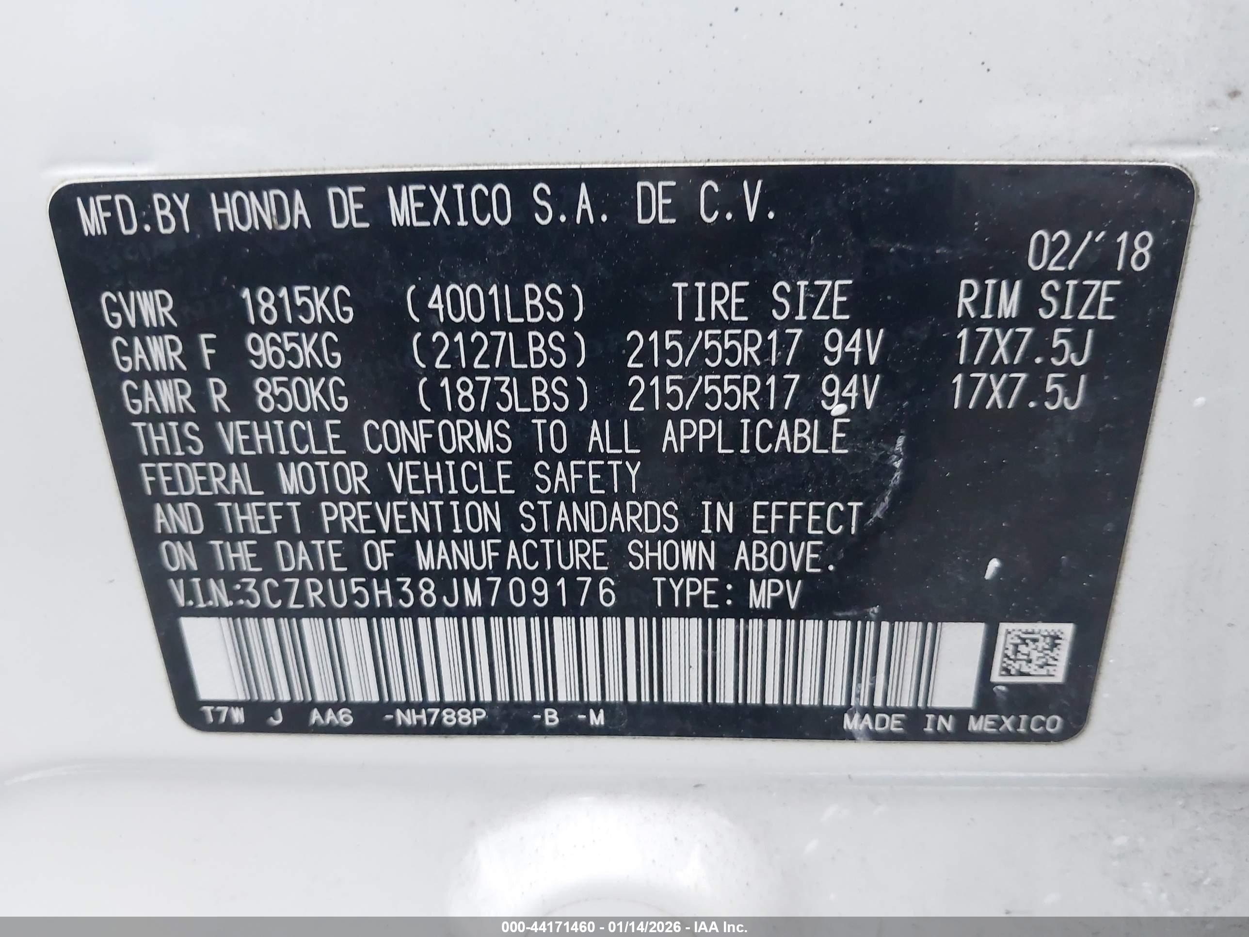 HONDA HR-V image 9